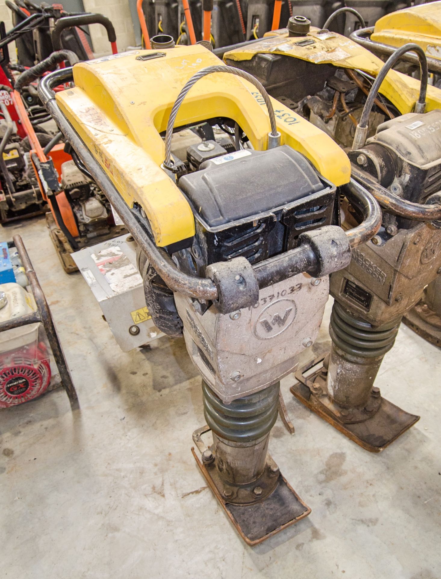 Wacker Neuson BS50-2 petrol driven trench rammer 10371033