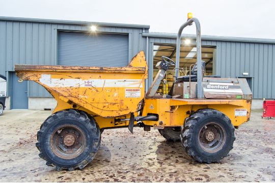 Benford Terex 6 tonne straight skip dumper Year: 2001 S/N: E107HD222 Recorded Hours: Not - Image 8 of 22