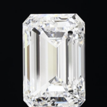 Emerald Cut Diamond E Colour VVS2 Clarity 7.07 Carat VG EX- LG576333451 - IGI