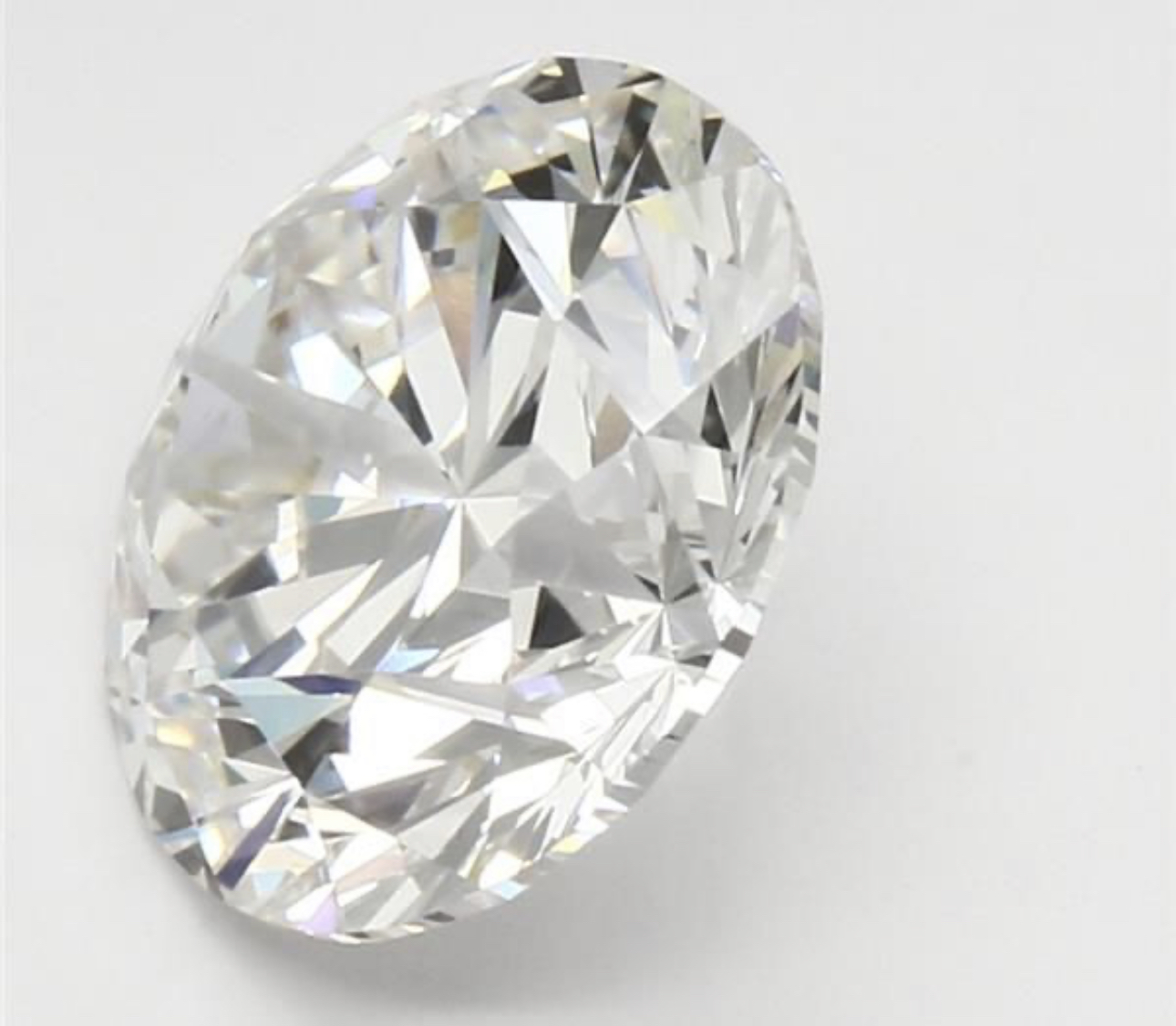 ** ON SALE ** Round Brilliant Cut Diamond F Colour VVS2 Clarity 5.02 Carat ID EX EX - LG596342549 - Image 4 of 8