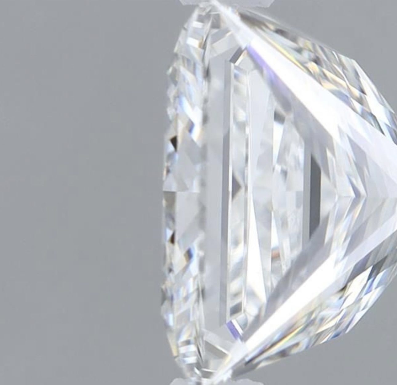 Princess Cut Diamond F Colour VVS2 Clarity 2.65 Carat EX EX - LG573385933 - IGI - Image 3 of 7