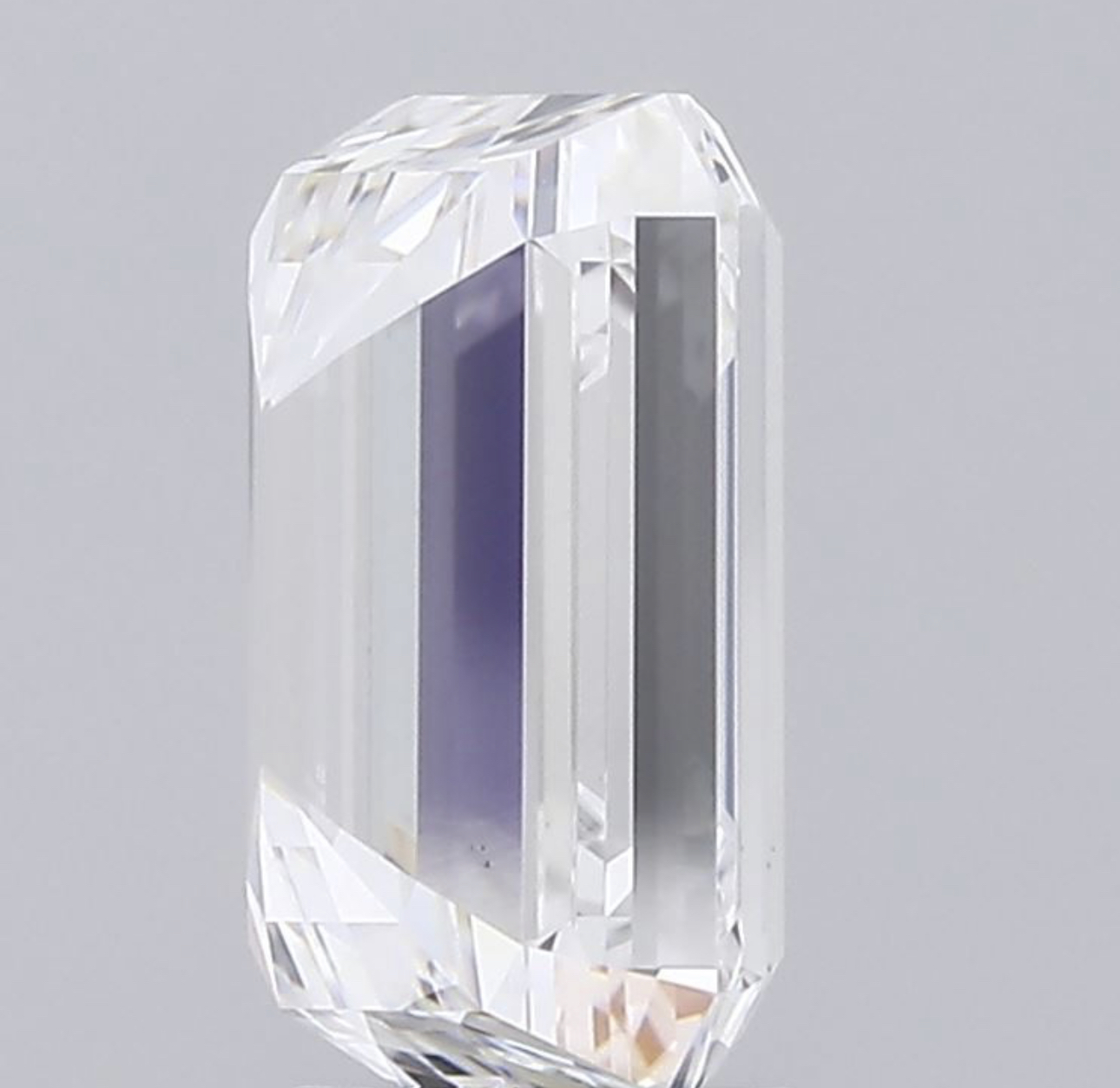 Emerald Cut Diamond F Colour VVS2 Clarity 5.06 Carat EX EX - LG574319971 - Image 5 of 8