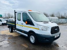 ** ON SALE ** Ford Transit 2.2 TDCI 125 DoubleCab Tipper 2016 '66 Reg' ULEZ Compliant - Elec Pack