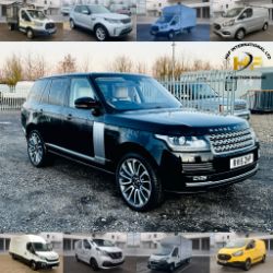 ** Car & Commercial Vehicle Sale ** Range Rover Vogue Autobiography 3.0 SDV6 2015 - Land Rover Discovery SE '68 Reg' 7 Seats - 30 Lot's **