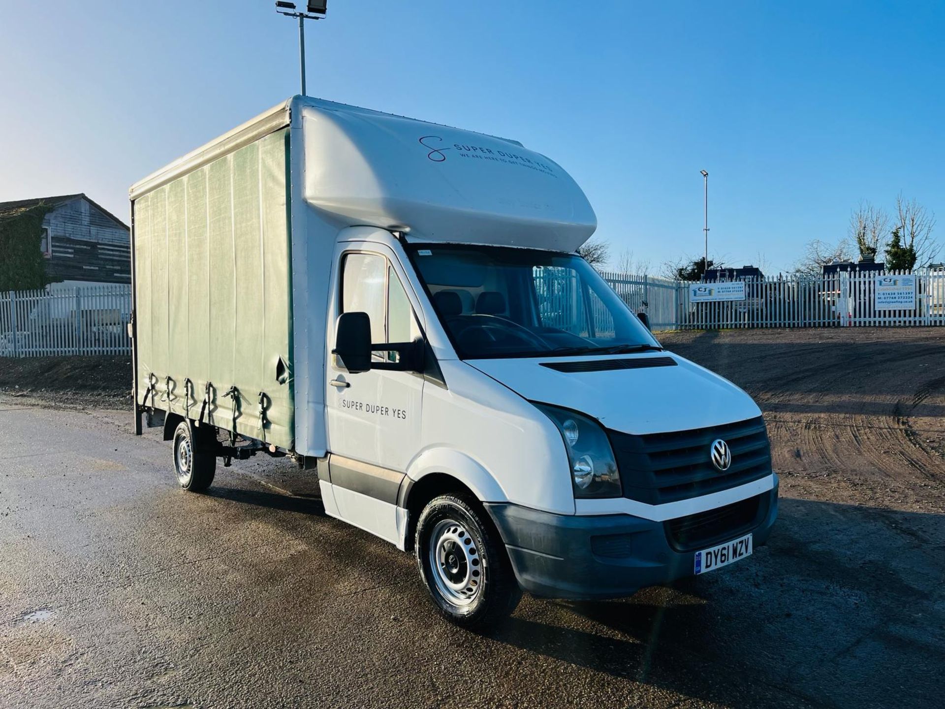 ** ON SALE ** Volkswagen Crafter Curtain Side 2.0L TDI 109 L3 H1 - 2011 '61 Reg'- Air Conditioning