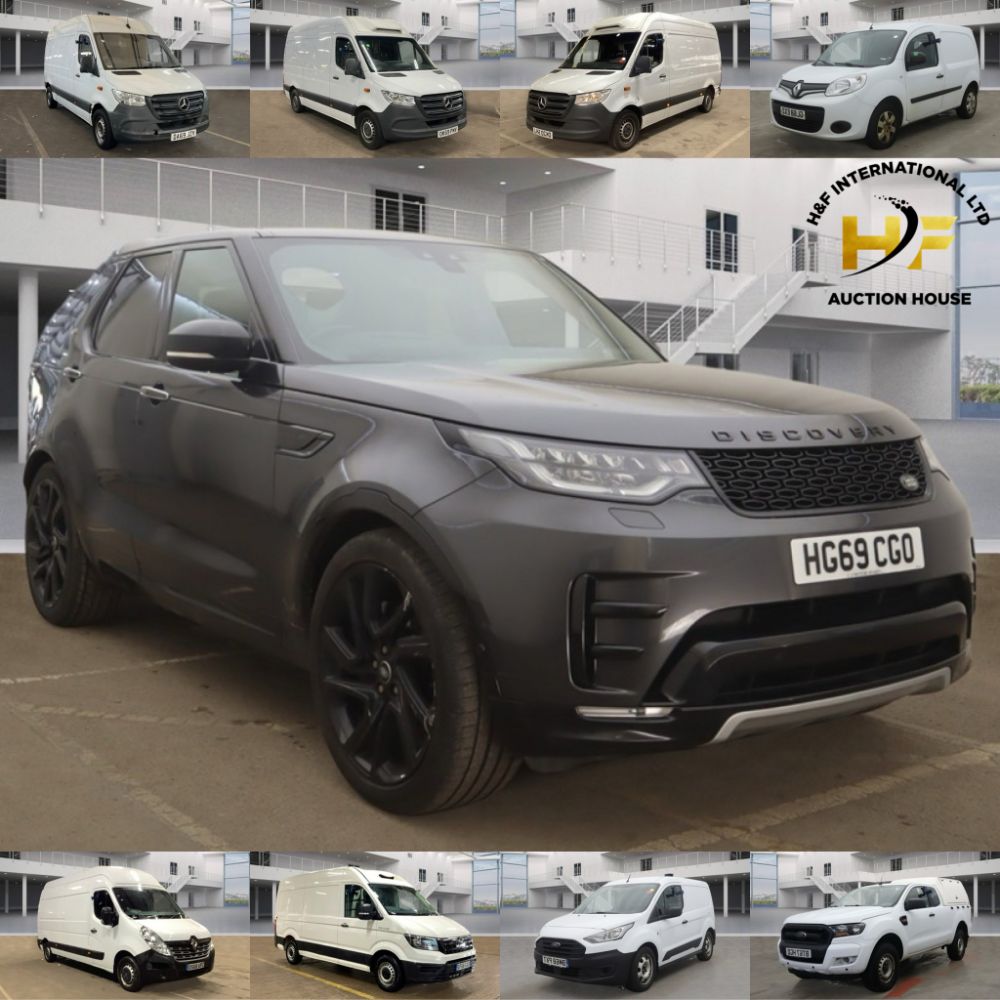 ** Car & Commercial Vehicle Event ** Land Rover Discovery 3.0 HSE Luxury '69 Reg' - Ford Ranger 2.2 TDCI XLT Double Cab '19 Reg' Over 30+ Lot's