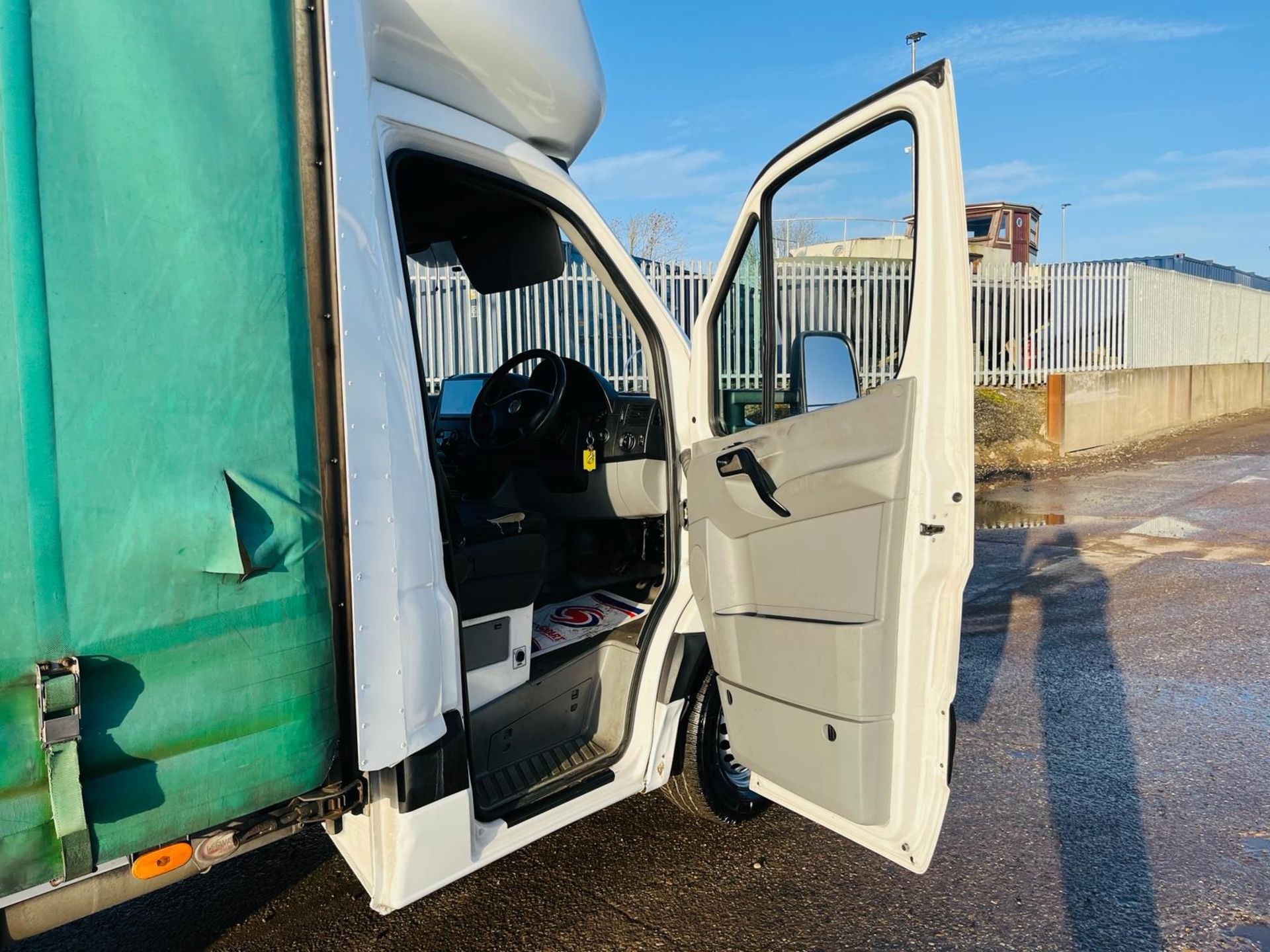 ** ON SALE ** Volkswagen Crafter Curtain Side 2.0L TDI 109 L3 H1 - 2011 '61 Reg'- Air Conditioning - Image 12 of 24