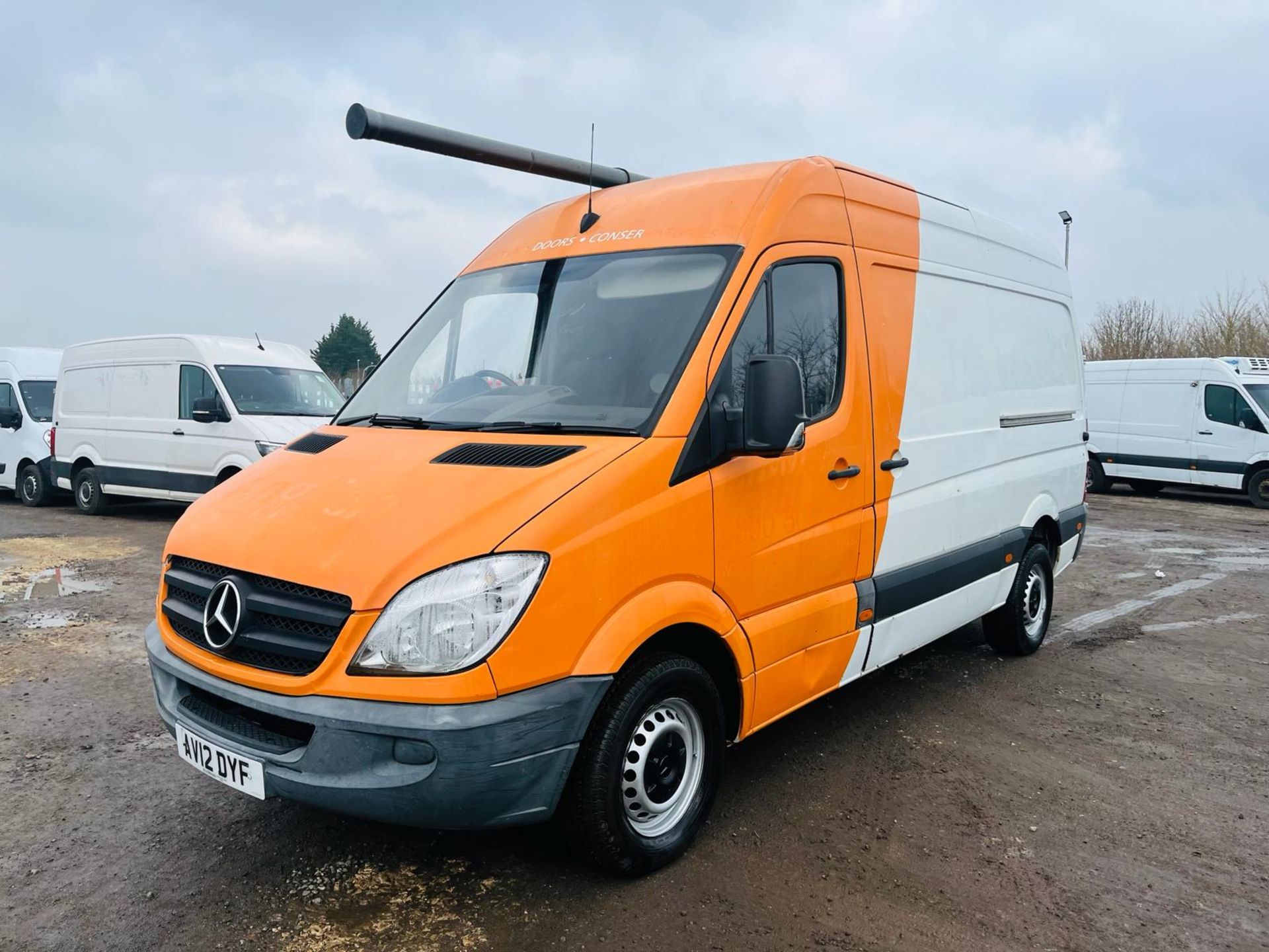 ** ON SALE **AMercedes-Benz Sprinter 313 CDI 2.2 L2 H3 2012 '12 Reg' - Power Windows - CD player - Bild 3 aus 24