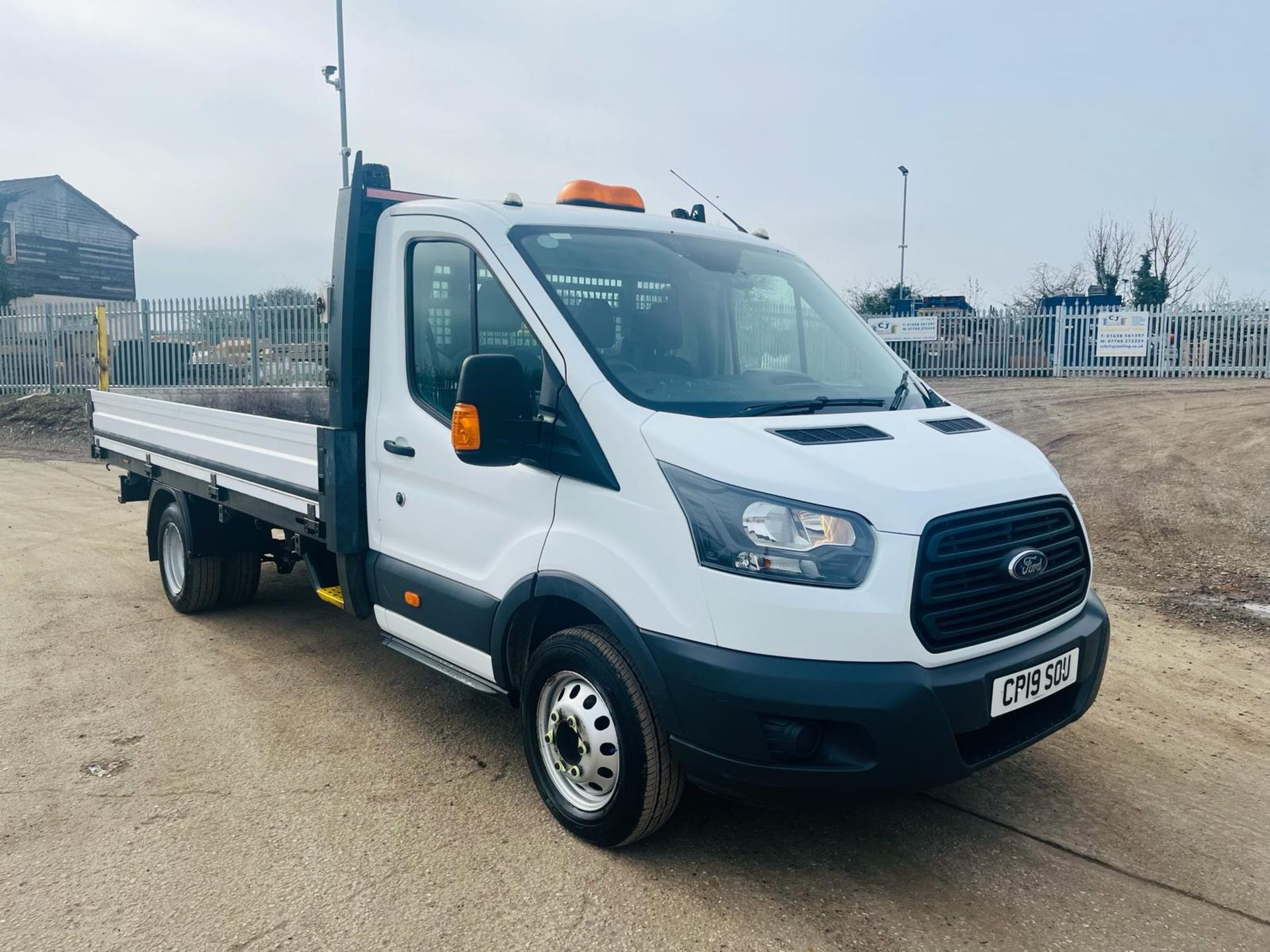 ** ON SALE ** Ford Transit 350 2.0 Tdci 130 Ecoblue Tipper L4H1 2019 '19 Reg'-ULEZ Compliant-Tow Bar