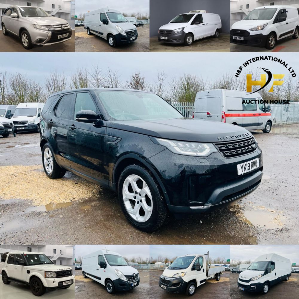 ** Commercial vehicle & Car Event ** Land Rover Discovery 5 HSE 2019 - Mercedes Benz Vito Fridge/Freezer 2019 - Ford Transit connect 2019