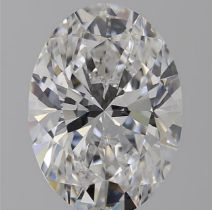 ** ON SALE ** Oval Cut 7.00 Carat Diamond E Colour VS1 Clarity EX EX - IGI