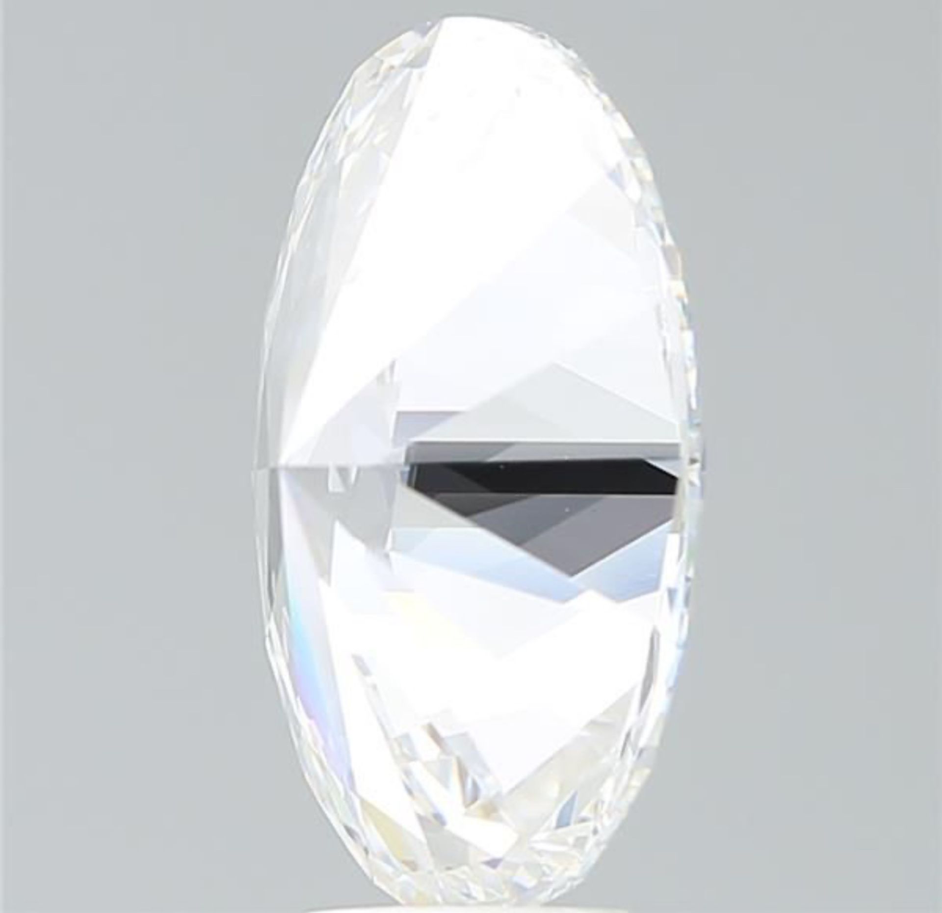 Oval Cut 7.54 Carat Diamond E Colour VS1 Clarity EX EX - IGI - Bild 4 aus 7