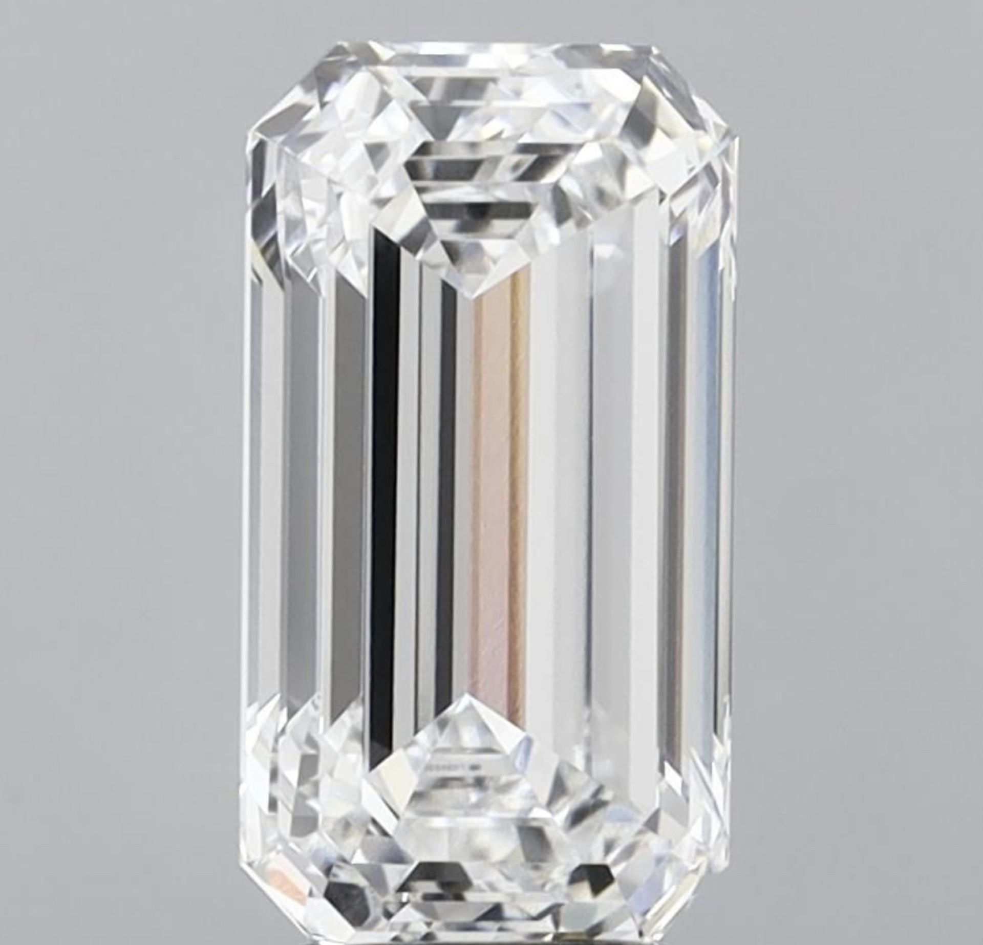 Emerald Cut Diamond E Colour VVS2 Clarity 5.12 Carat EX EX - LG595393312 - IGI - Bild 7 aus 9