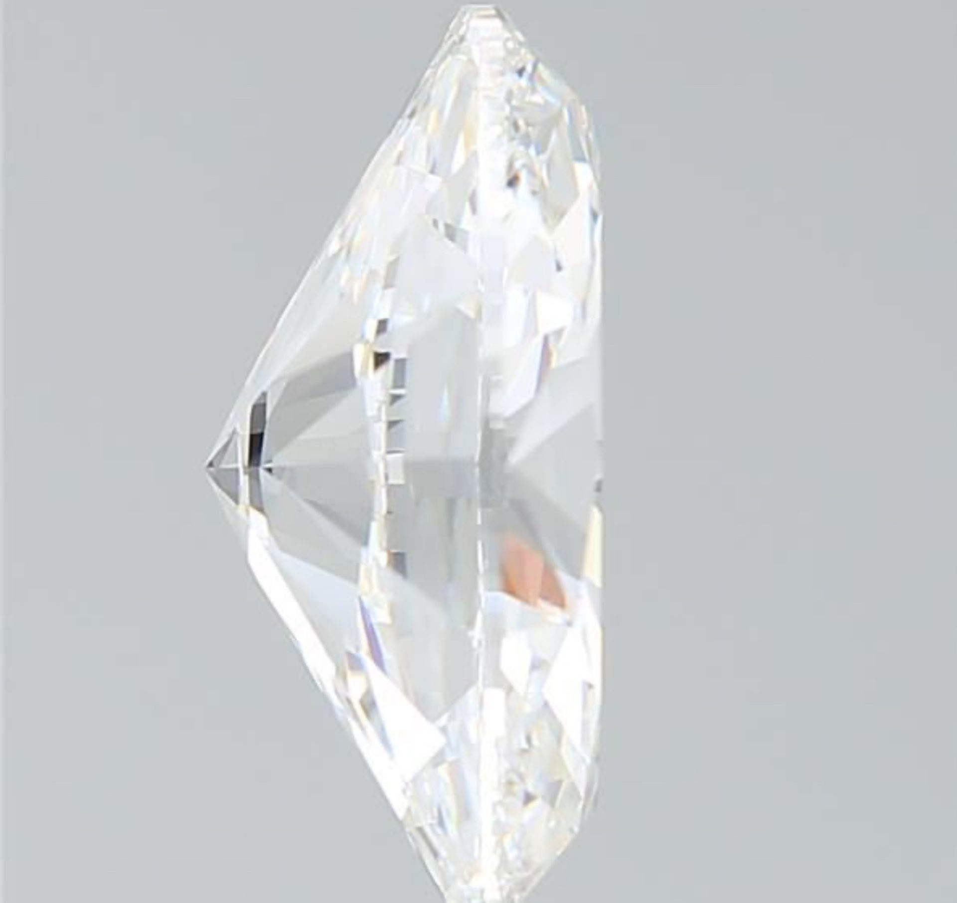 Oval Cut 7.54 Carat Diamond E Colour VS1 Clarity EX EX - IGI - Bild 5 aus 7