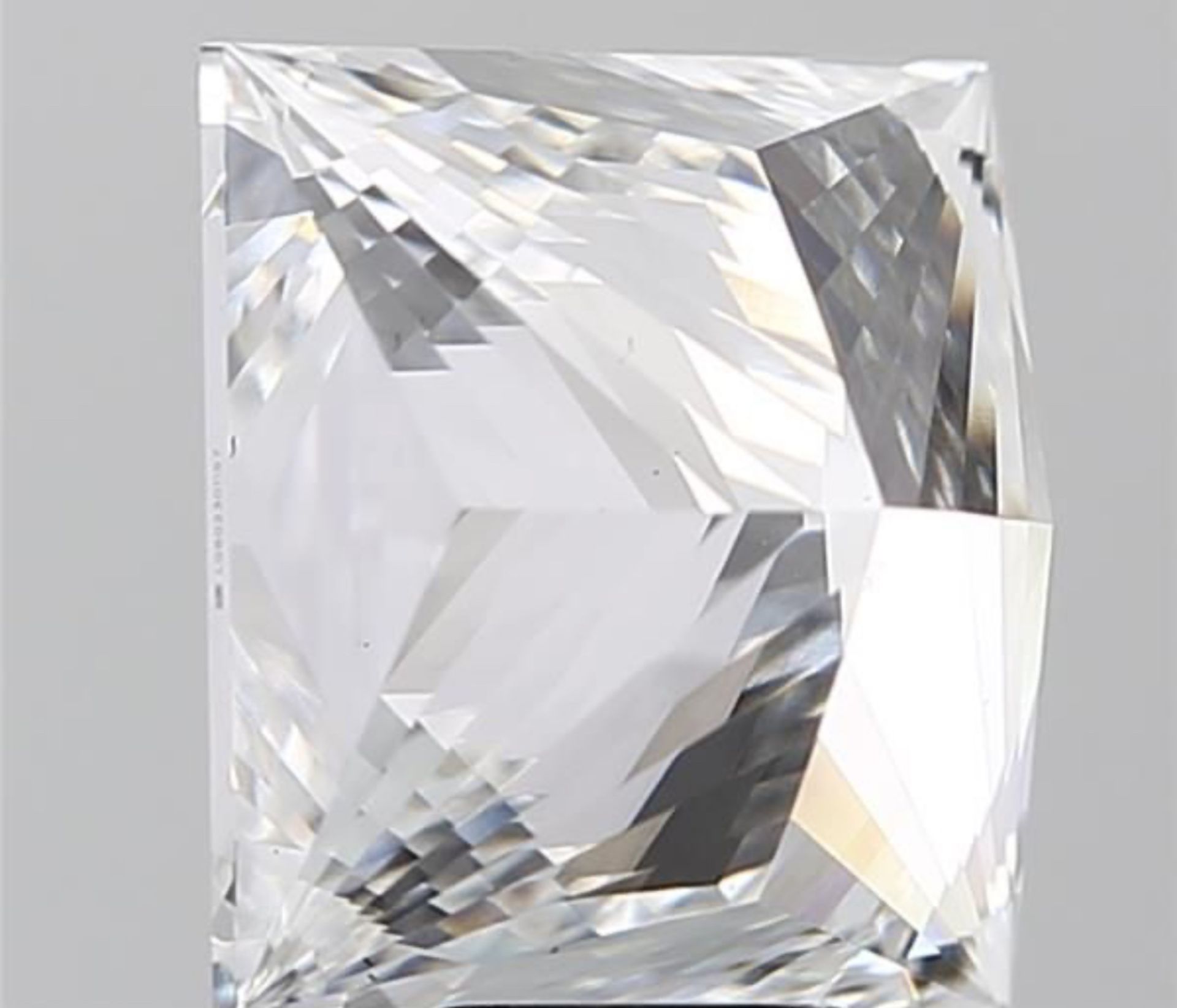 Princess Cut Diamond F Colour VS1 Clarity 7.02 Carat EX EX IGI - Bild 4 aus 6