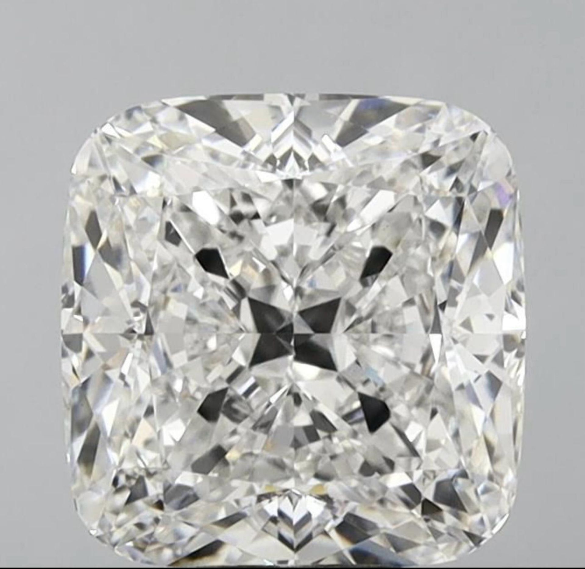 Cushion Brilliant Cut Diamond F Colour VS1 Clarity 8.05 Carat EX EX - IGI - Image 7 of 9