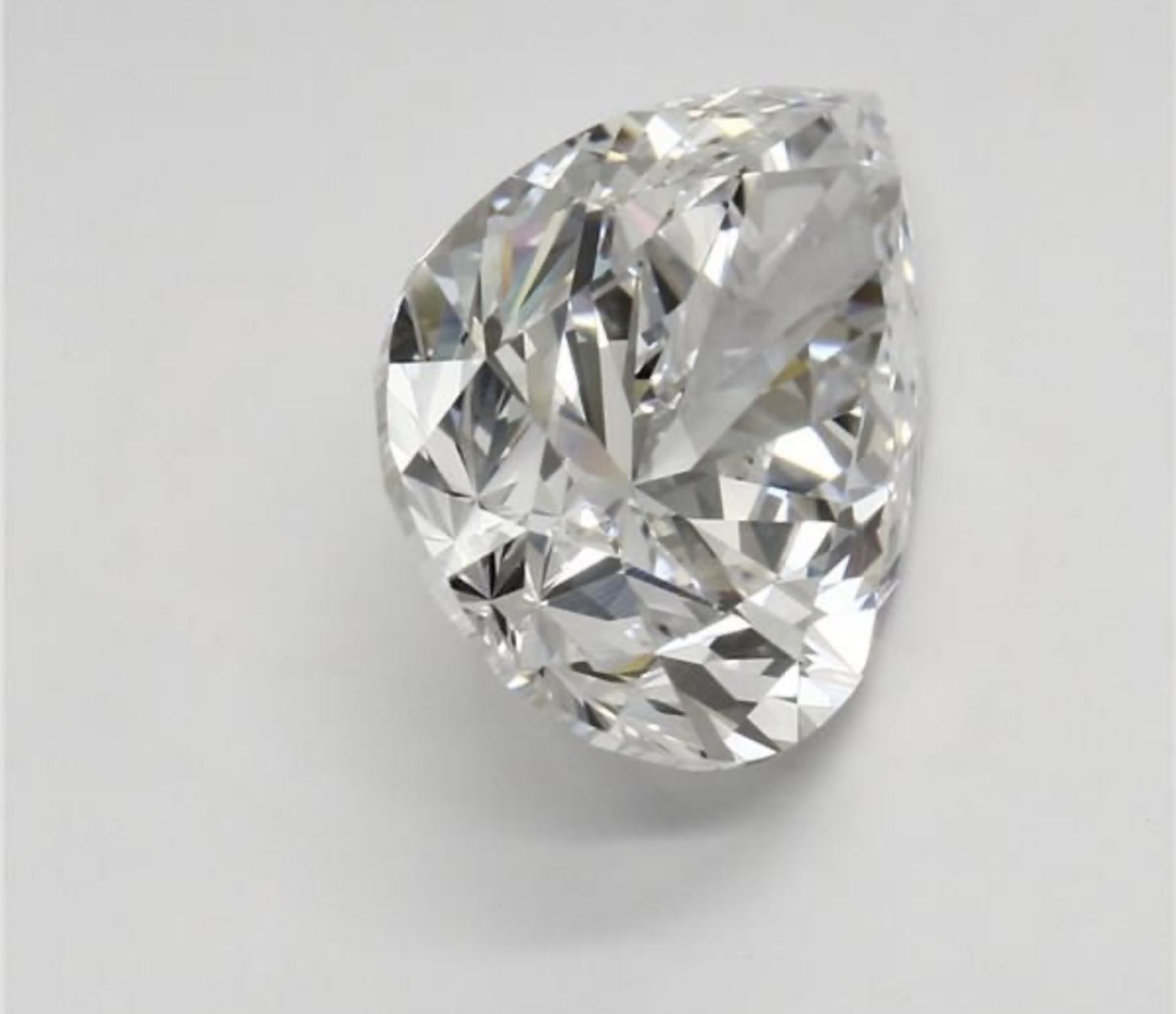 ** ON SALE ** Pear Cut 6.30 Carat Diamond E Colour VS1 Clarity EX EX - IGI - Bild 5 aus 6