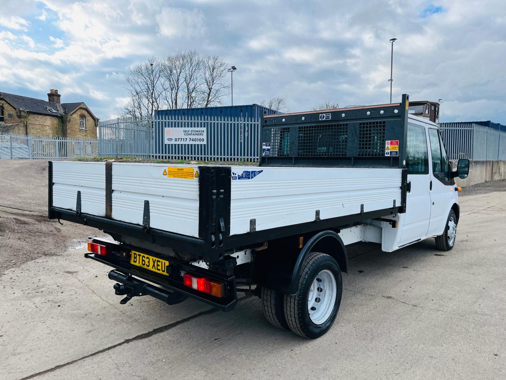 ** ON SALE ** Ford Transit 350 2.2 TDCI 125 1 Way Tipper CrewCab L3H1 2014 '63 Reg' -Tow Bar - Image 12 of 38