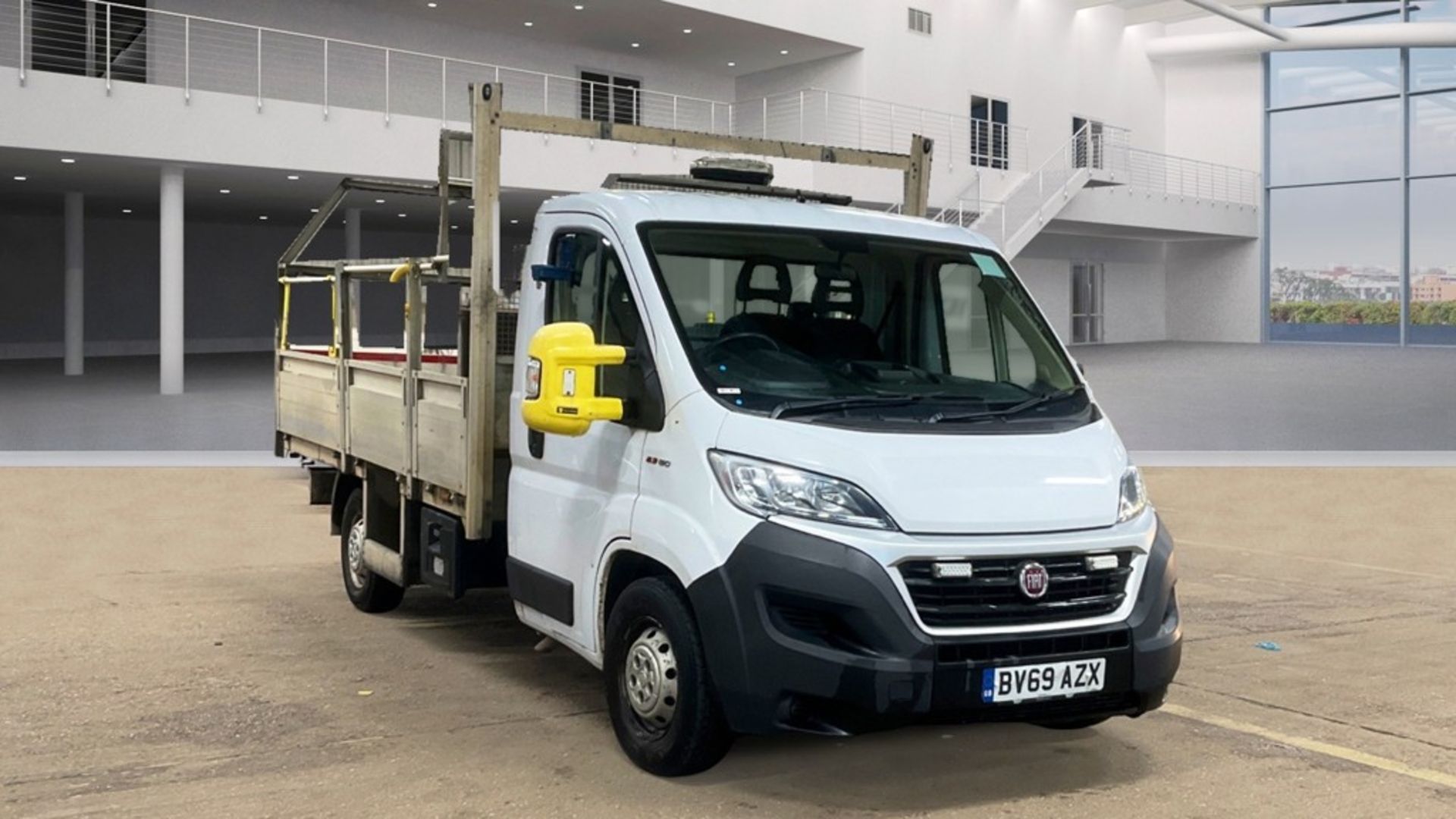 Fiat Ducato 35 Maxi 2.3 MultiJet 130 L3H1 Dropside 2019 '69 Reg'-1 Former keepers -Tail Lift