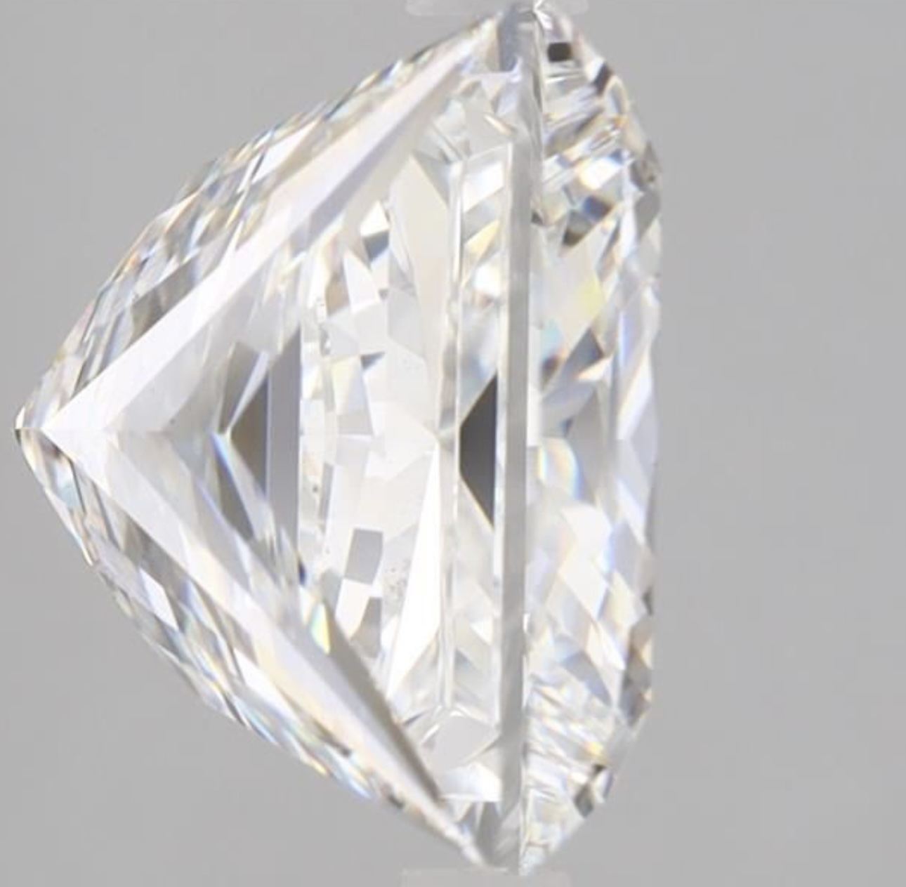 Princess Cut Diamond F Colour VS2 Clarity 8.01 Carat EX EX IGI - Bild 5 aus 9