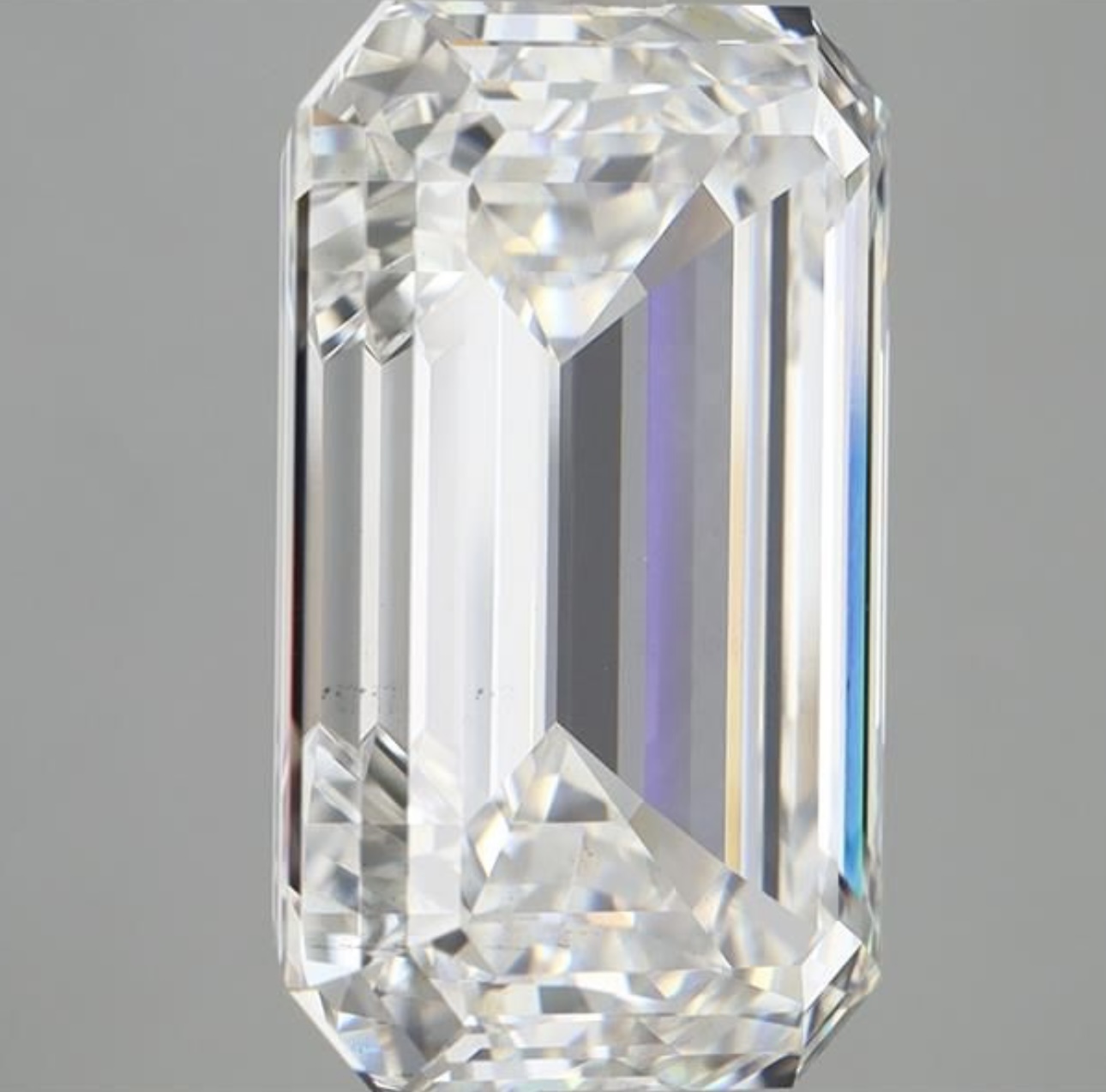 Emerald Cut Diamond F Colour SI1 Clarity 11.04 Carat EX EX - IGI - Bild 6 aus 8