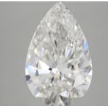 Pear Cut 8.04 Carat Diamond F Colour VS2 Clarity EX EX - IGI