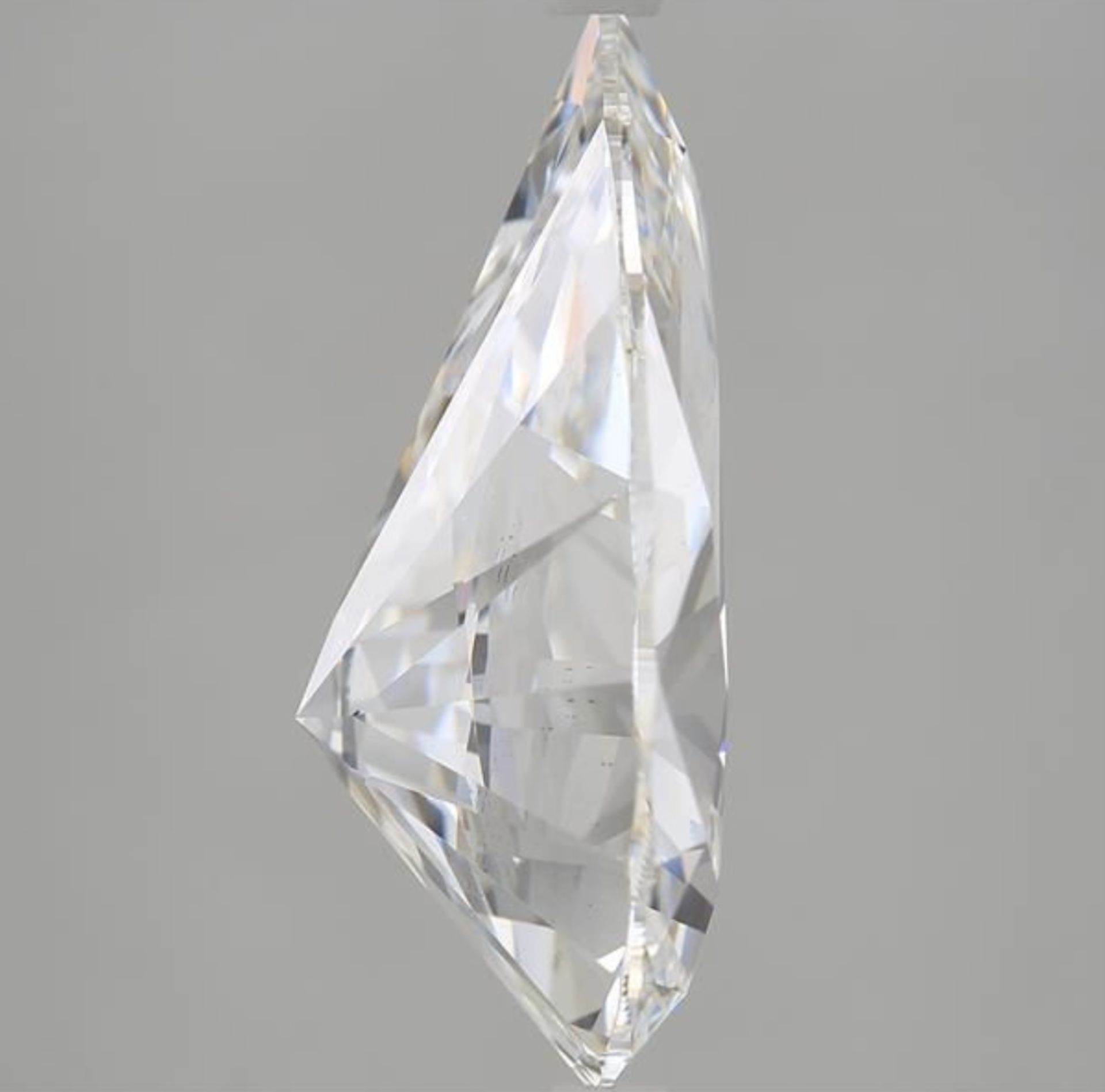 Pear Cut 8.04 Carat Diamond F Colour VS2 Clarity EX EX - IGI - Image 6 of 9