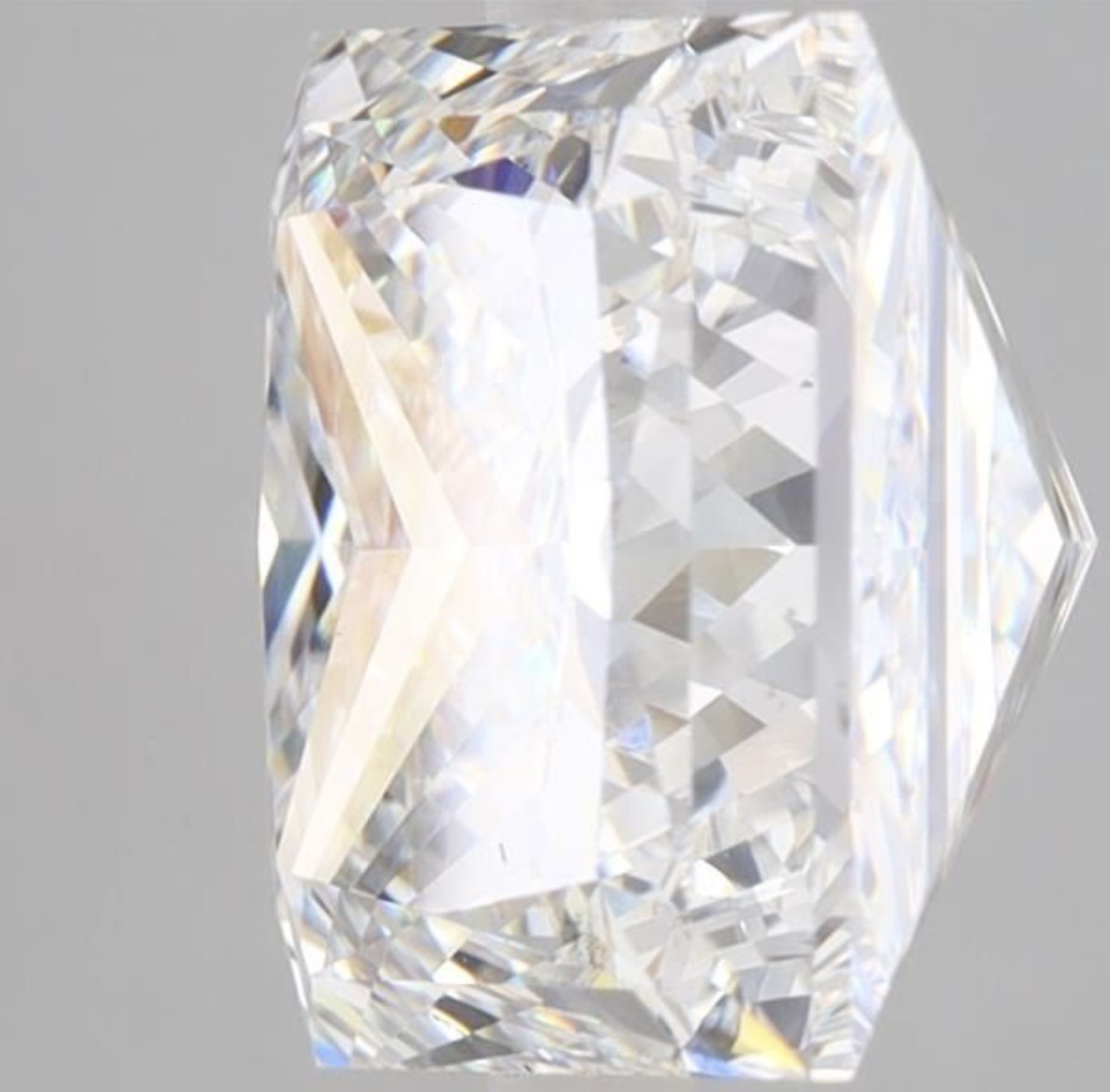 Princess Cut Diamond F Colour VS2 Clarity 8.01 Carat EX EX IGI - Bild 2 aus 9