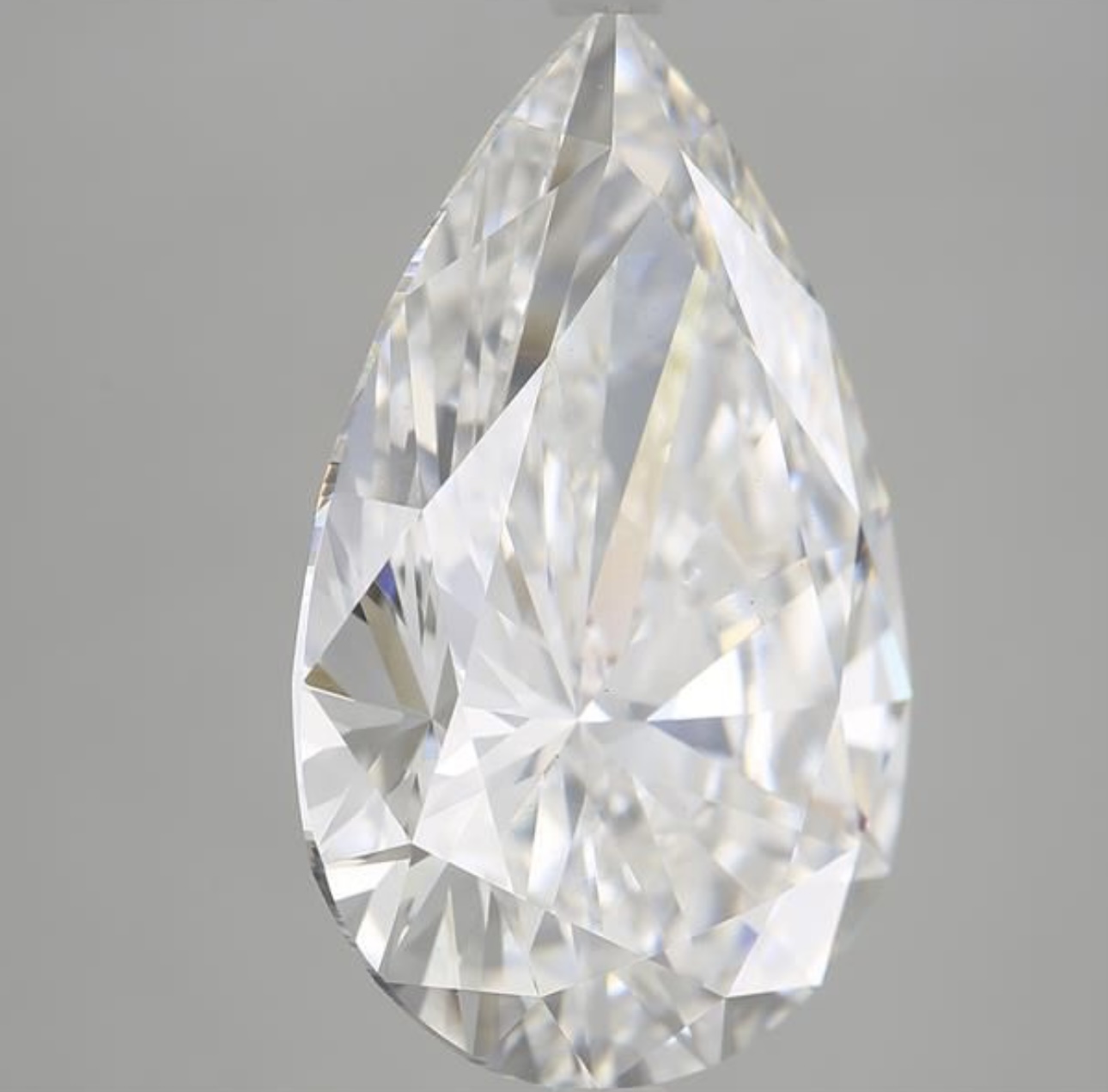 Pear Cut 8.04 Carat Diamond F Colour VS2 Clarity EX EX - IGI - Bild 7 aus 9