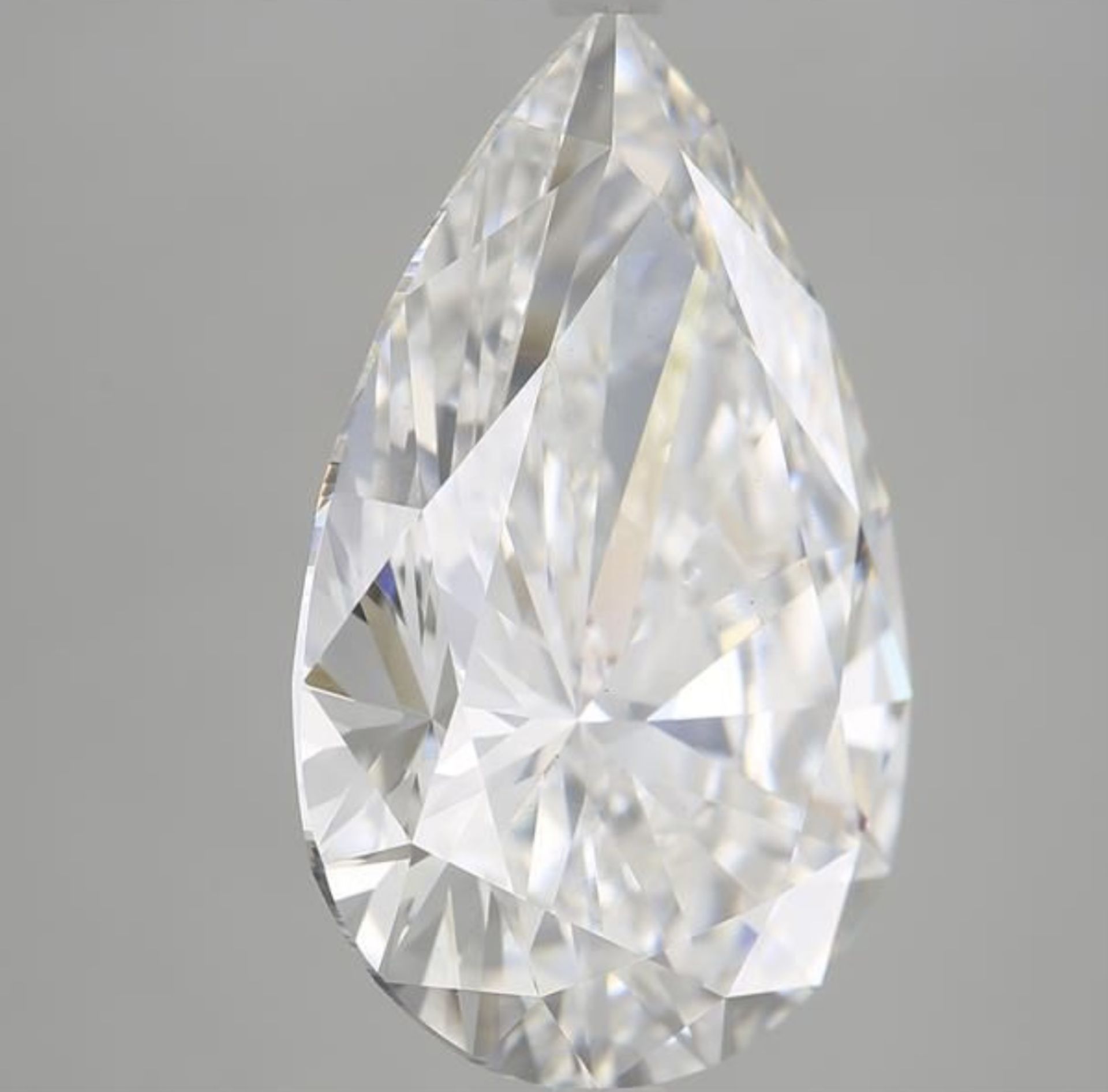 Pear Cut 8.04 Carat Diamond F Colour VS2 Clarity EX EX - IGI - Image 7 of 9