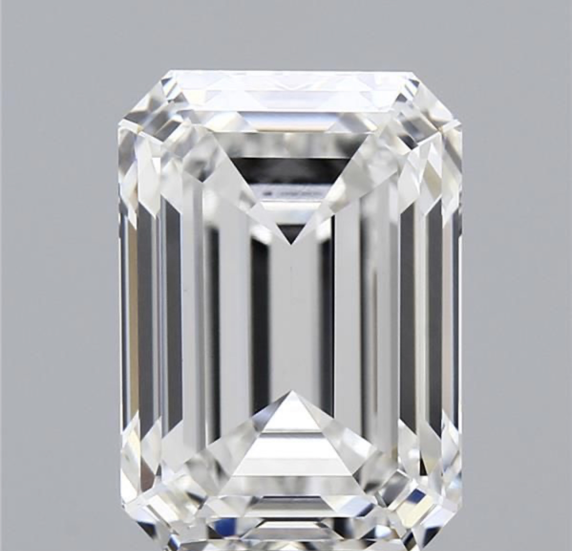 Emerald Cut Diamond F Colour VVS2 Clarity 5.06 Carat EX EX - LG574319971