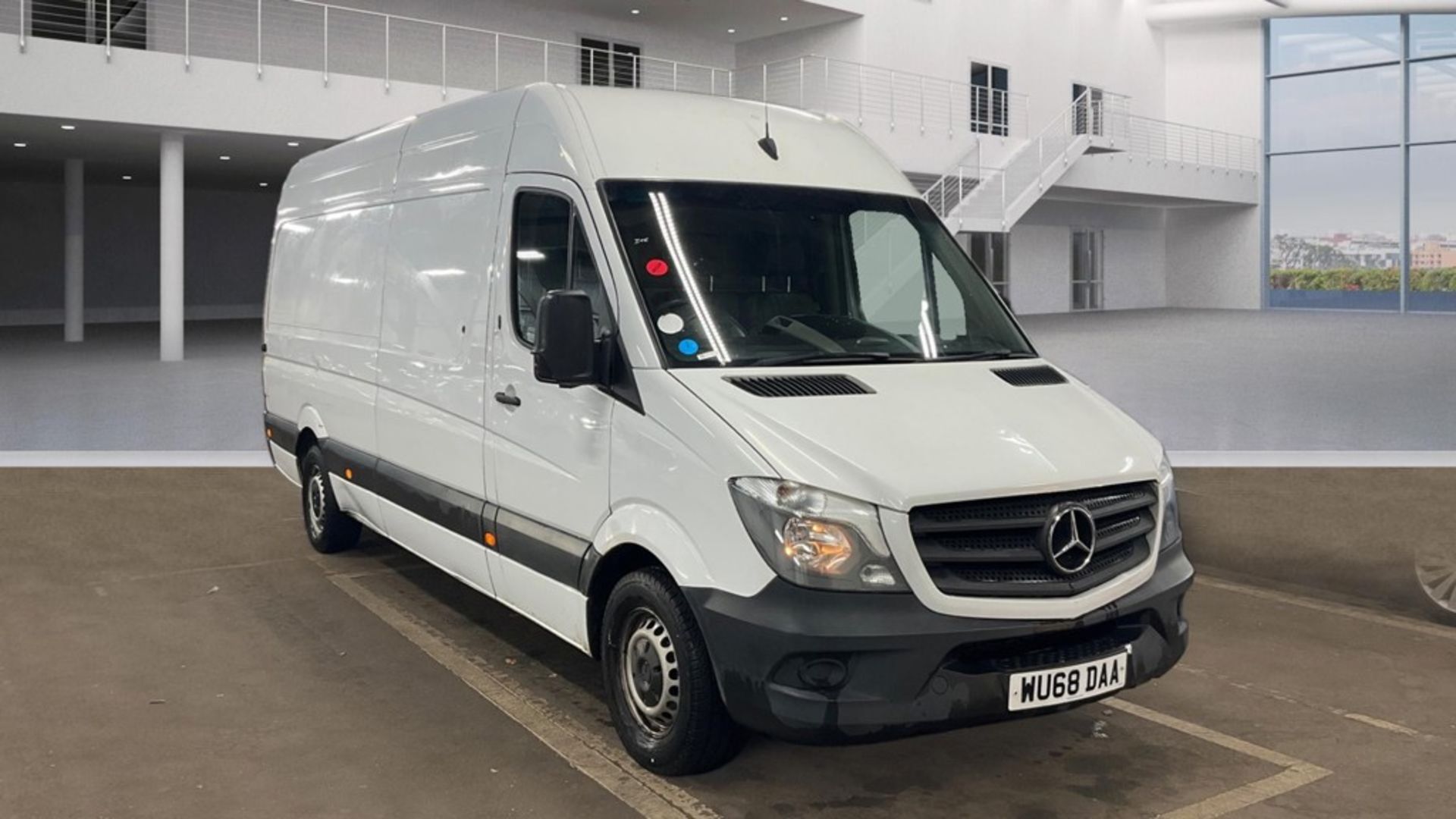 Mercedes-Benz Sprinter 314 2.1 CDI 3.5T L3H3-2018 '68 Reg'-ULEZ Compliant -Bluetooth Audio -No Vat