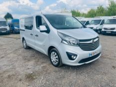 Vauxhall Vivaro 1.6 CDTI 115 Sportive L1 H1 CrewVan 2015 '15 Reg' A/C - 6 Seats - No Vat