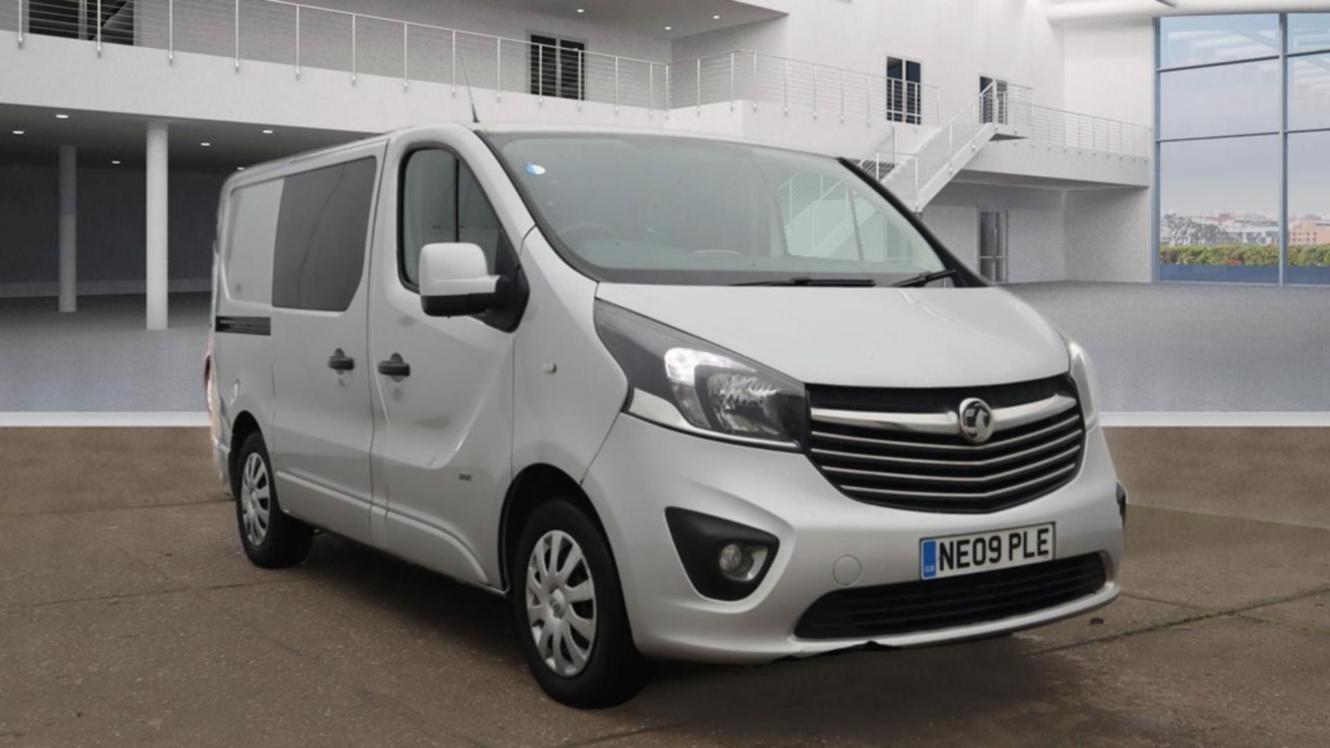 Vauxhall Vivaro 1.6 CDTI 115 Sportive L1 H1 CrewVan 2015 '15 Reg' A/C - 6 Seats - No Vat