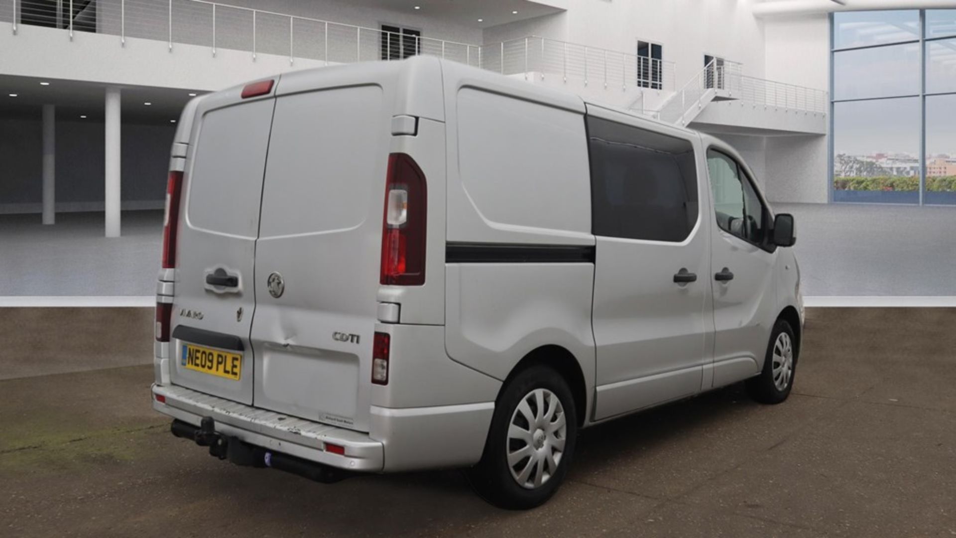 Vauxhall Vivaro 1.6 CDTI 115 Sportive L1 H1 CrewVan 2015 '15 Reg' A/C - 6 Seats - No Vat - Image 5 of 9