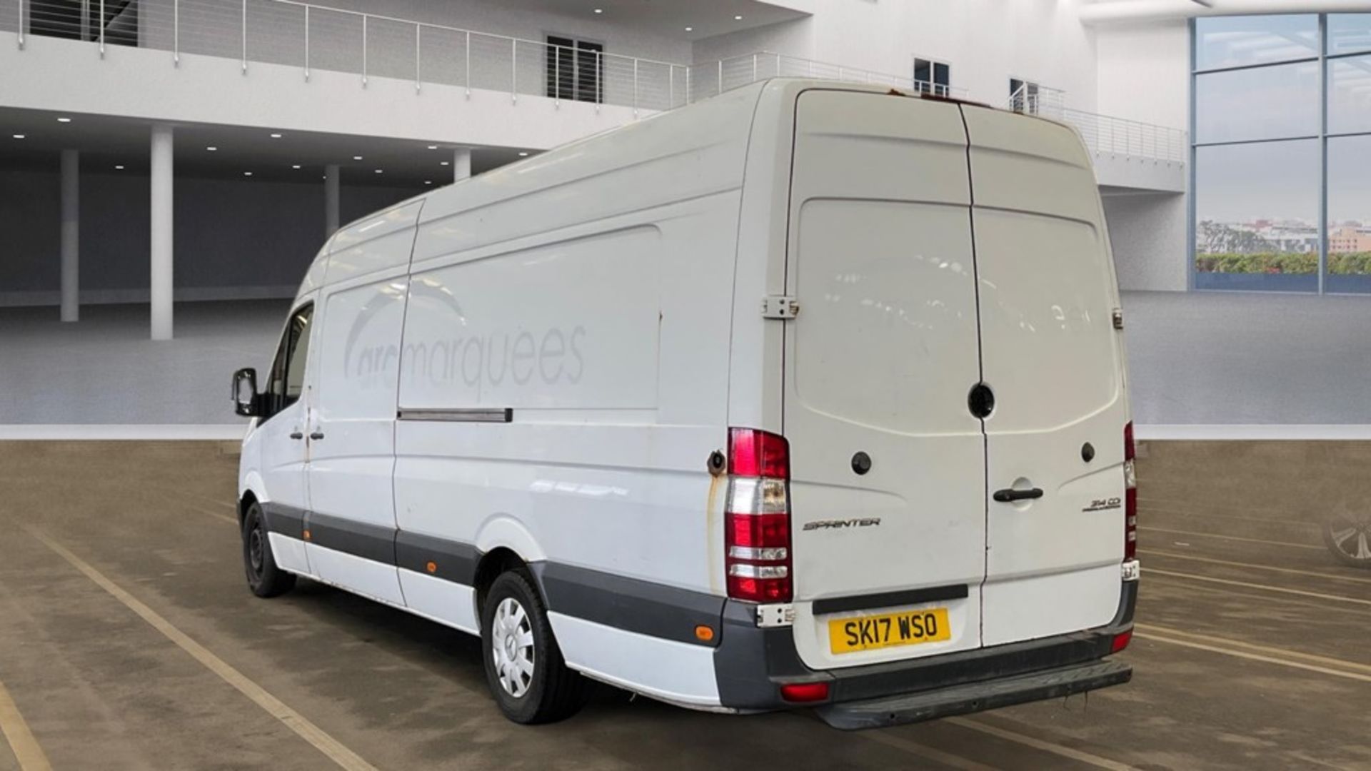 ** ON SALE ** Mercedes-Benz Sprinter 314 2.1 Cdi 3.5T H3L4 2017'17 Reg'-ULEZ Compliant-Bluetooth - Image 3 of 9