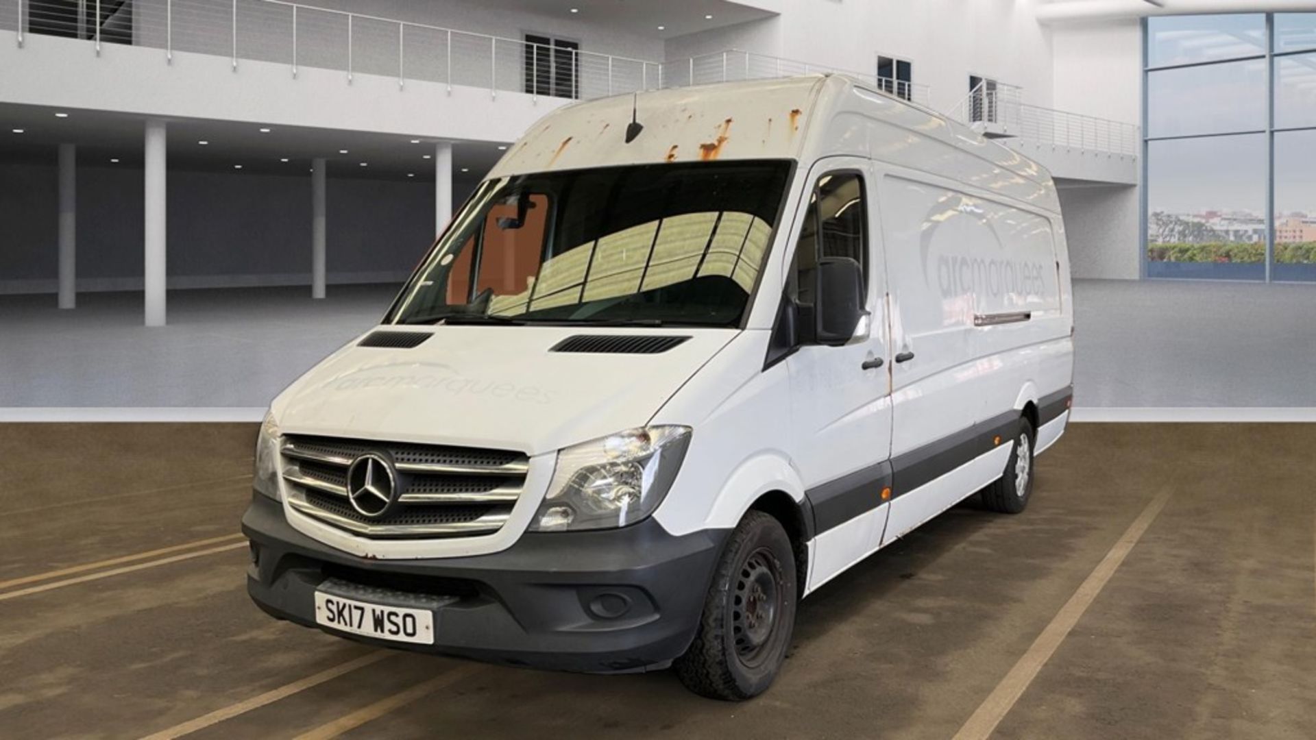 ** ON SALE ** Mercedes-Benz Sprinter 314 2.1 Cdi 3.5T H3L4 2017'17 Reg'-ULEZ Compliant-Bluetooth - Image 2 of 9