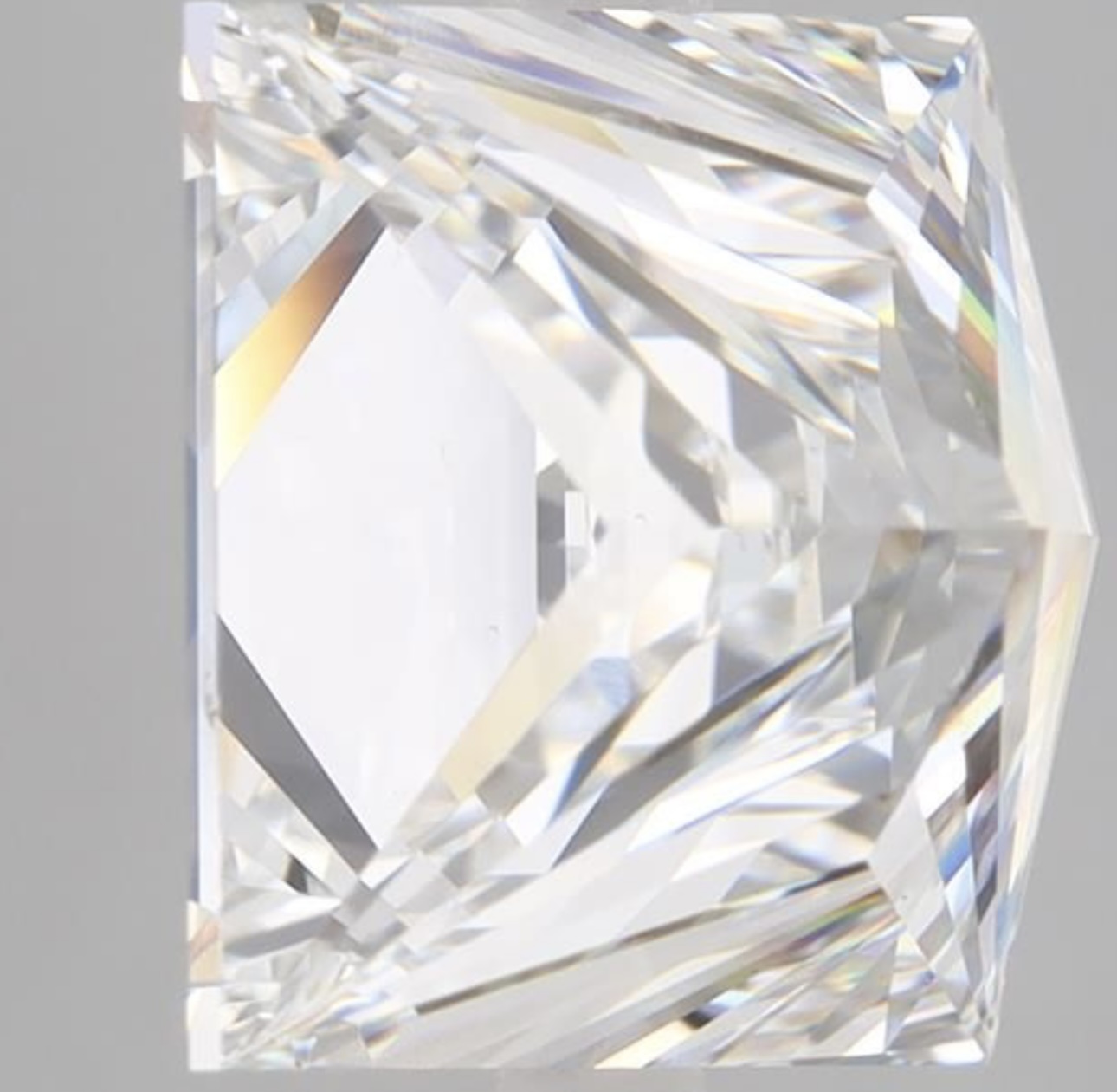 Princess Cut Diamond F Colour VS2 Clarity 8.01 Carat EX EX IGI - Image 7 of 9