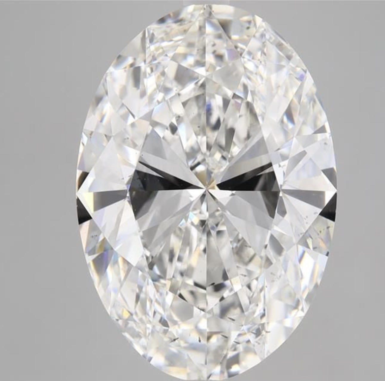 Oval Cut 10.20 Carat Diamond F Colour SI1 Clarity EX EX - IGI - Bild 6 aus 8