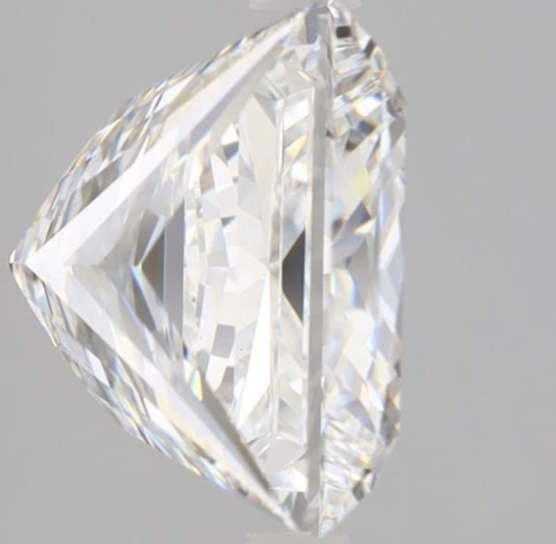 Princess Cut Diamond F Colour VS2 Clarity 8.01 Carat EX EX IGI - Image 4 of 9