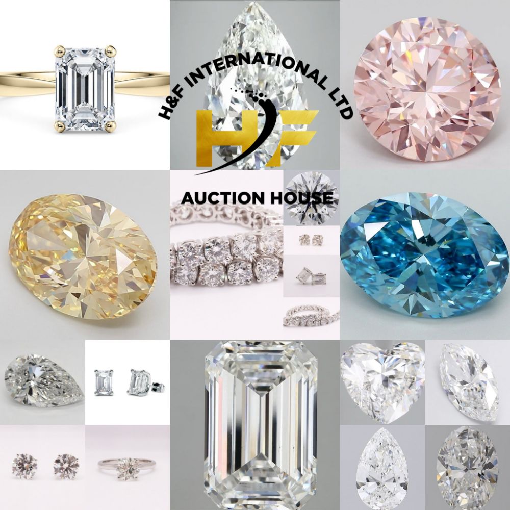 ** Diamond & Jewellery Event ** Natural & lab Grown Diamonds & Jewellery - Natural Diamond Tennis Bracelets - Natural Diamond Rings - 100+ Lots
