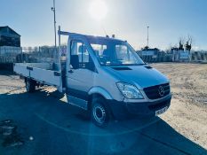 Mercedes Benz Sprinter 2.1 313 CDI 3.5T L3 Alloy Dropside 2008 '58 Reg'-Extra Long Wheel Base Body