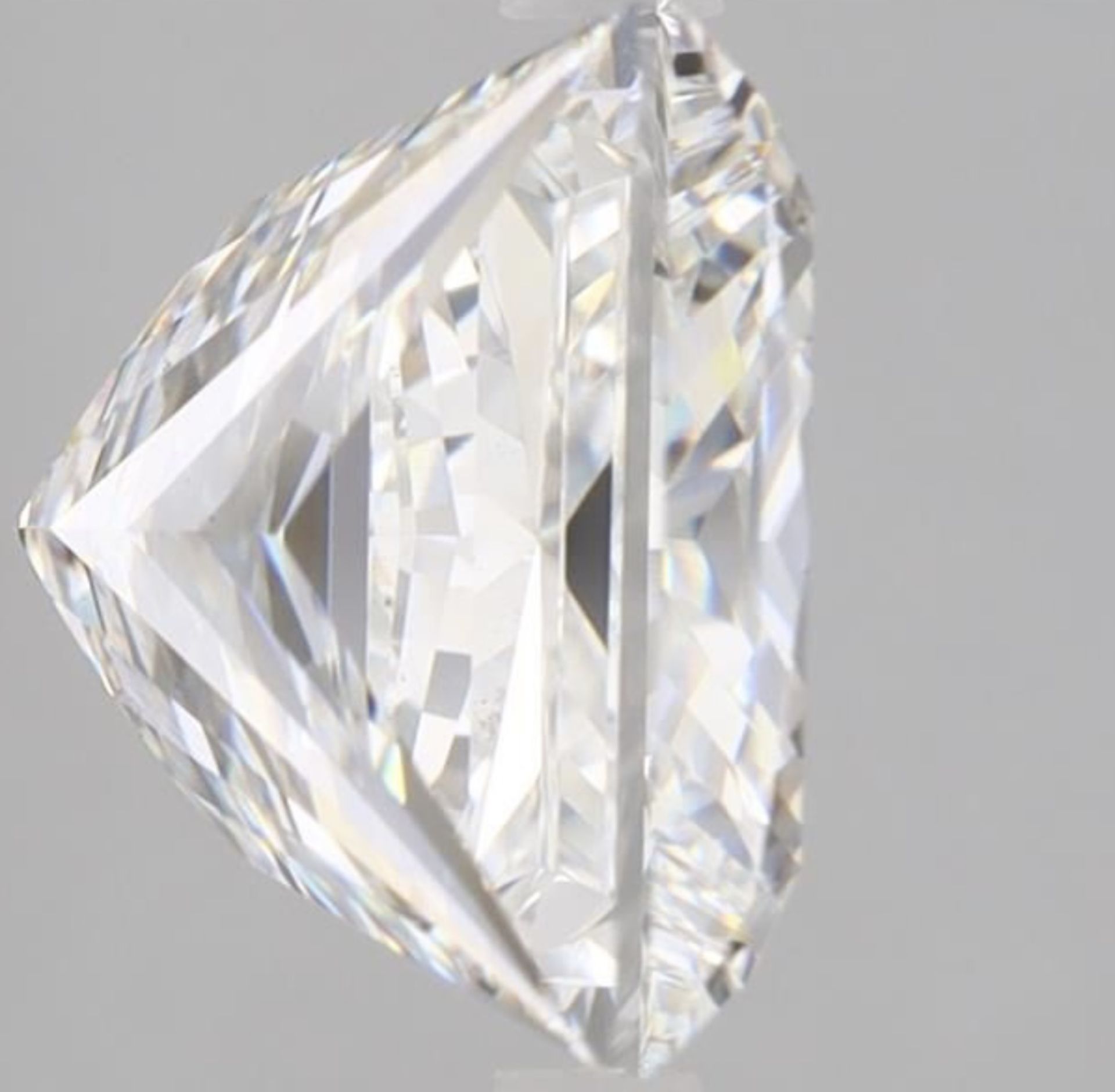 Princess Cut Diamond F Colour VS2 Clarity 8.01 Carat EX EX IGI - Bild 4 aus 9