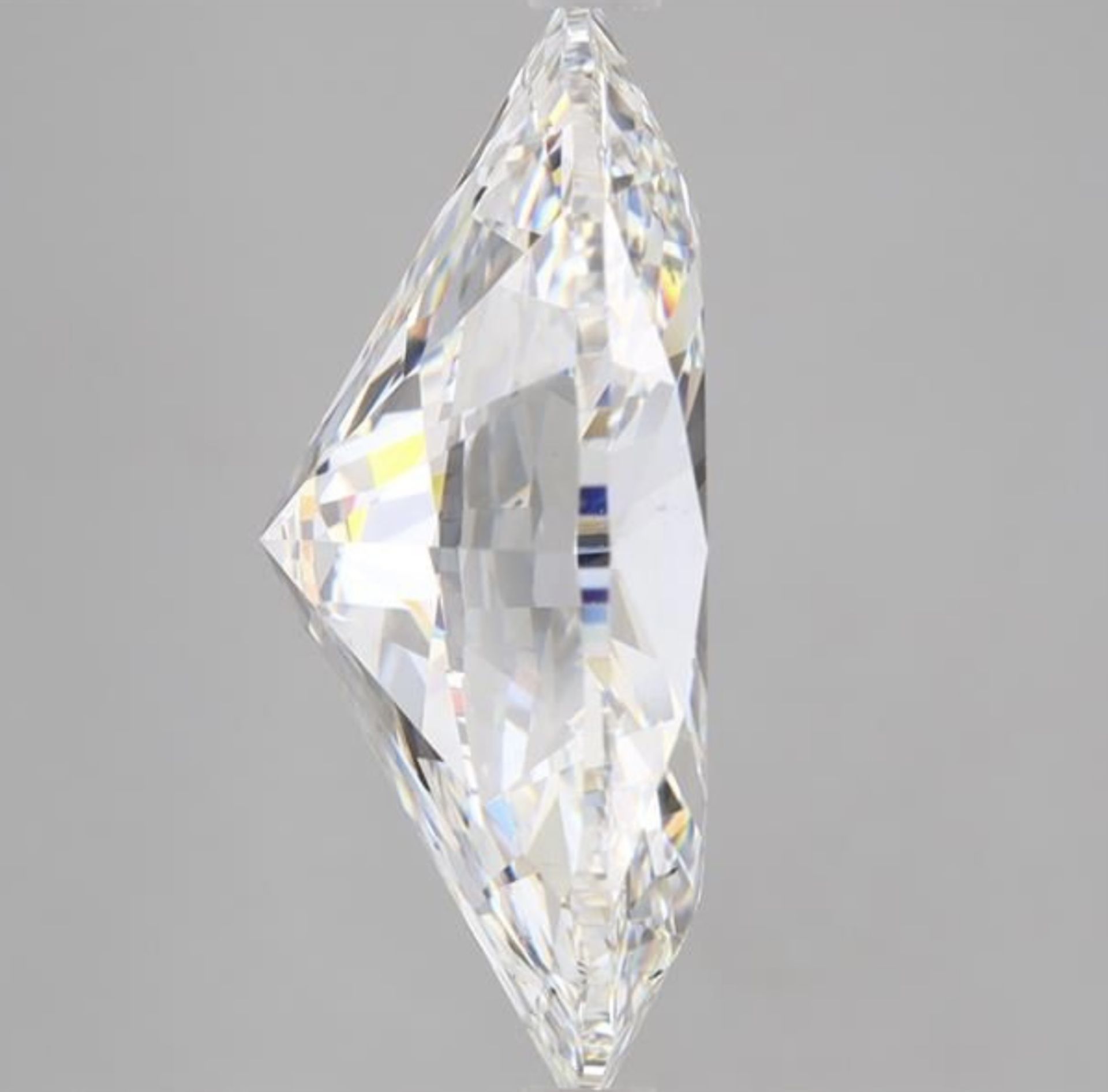 Oval Cut 10.20 Carat Diamond F Colour SI1 Clarity EX EX - IGI - Bild 4 aus 8