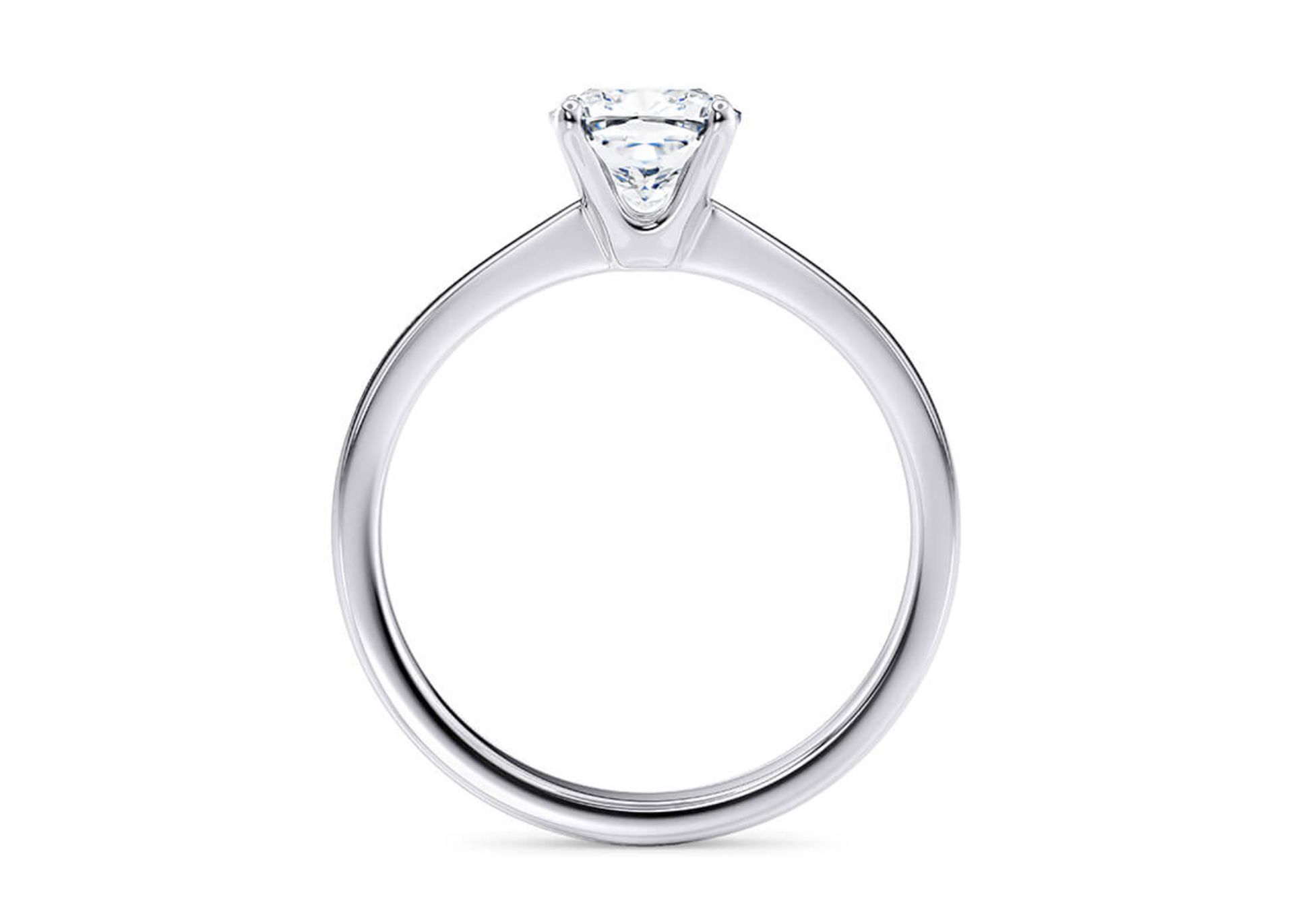 ** ON SALE ** Cushion Cut Diamond 18kt White Gold Ring 2.00 Carat F Colour VS1 Clarity EX EX - IGI - Image 2 of 4