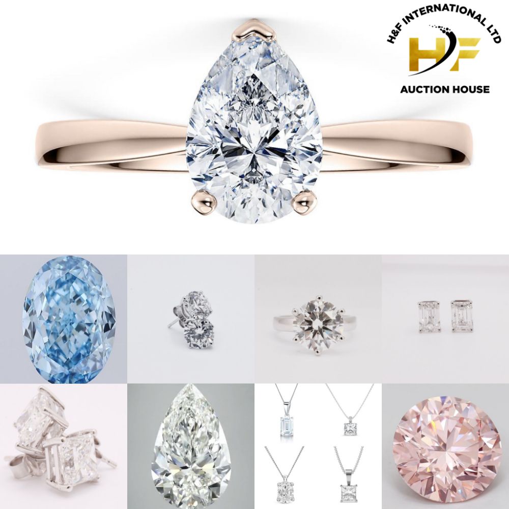 ** Diamonds Are Forever ** Diamond and Jewellery Event - Over 80+ Lots - Natural and lab Grown Diamonds - Diamonds Are Forever **