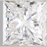 Princess Cut Diamond F Colour VS2 Clarity 8.01 Carat EX EX IGI