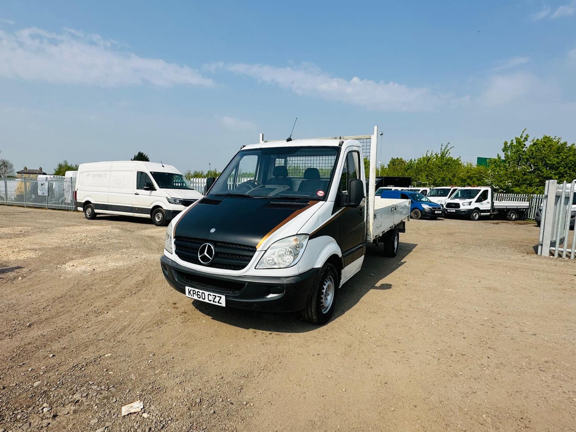 ** ON SALE ** Mercedes-Benz Sprinter 313 CDI 2.1 3.5T Alloy Double Dropside Body 2010 '60 Reg' - Image 3 of 23