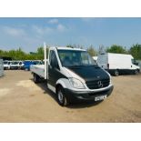 Mercedes-Benz Sprinter 313 CDI 2.1 3.5T Alloy Double Dropside Body 2010 '60 Reg' -Long wheel base