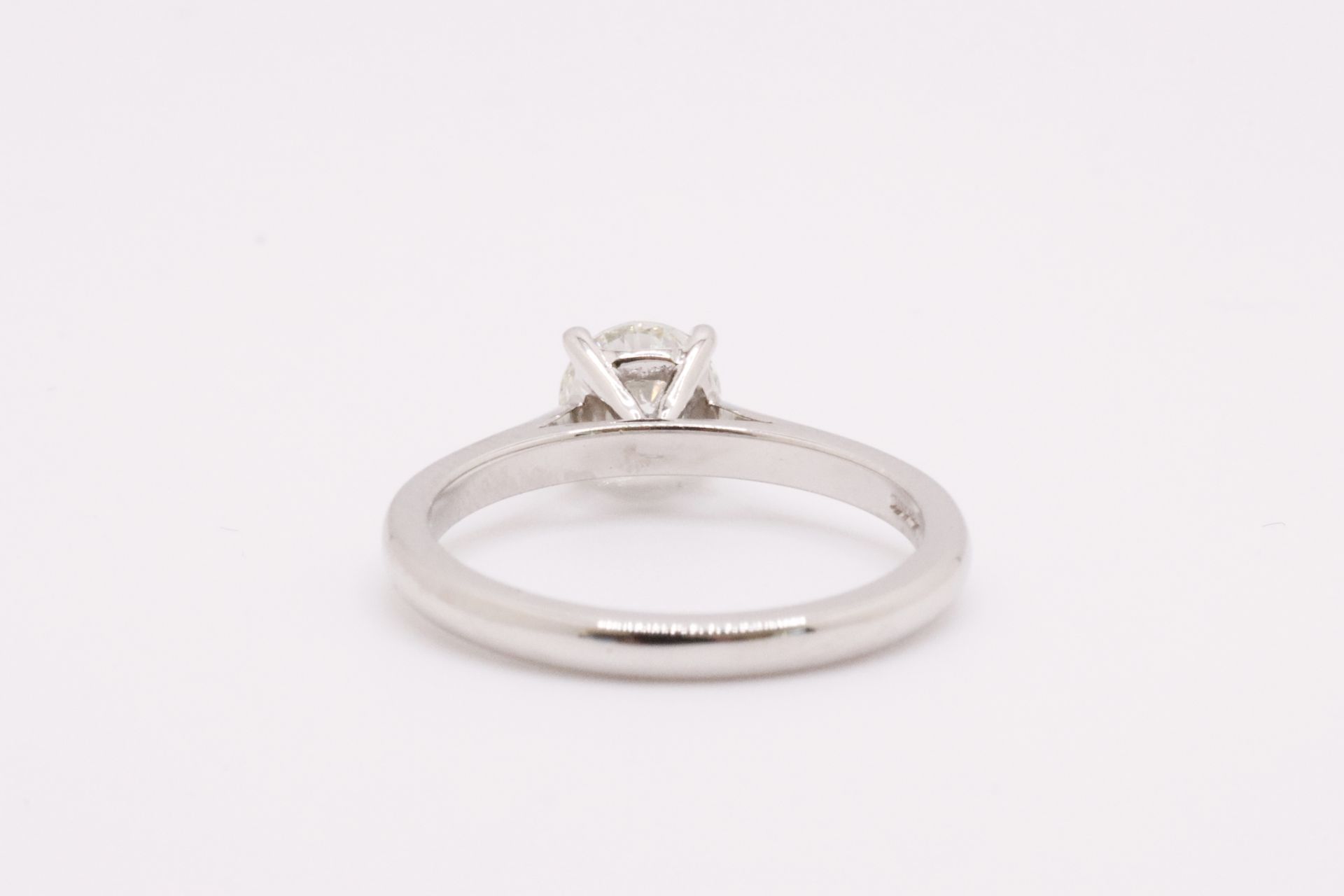 Round Brilliant Cut Natural Diamond Ring 1.00 Carat I Colour VS2 Clarity EX VG - IGI - Image 7 of 10